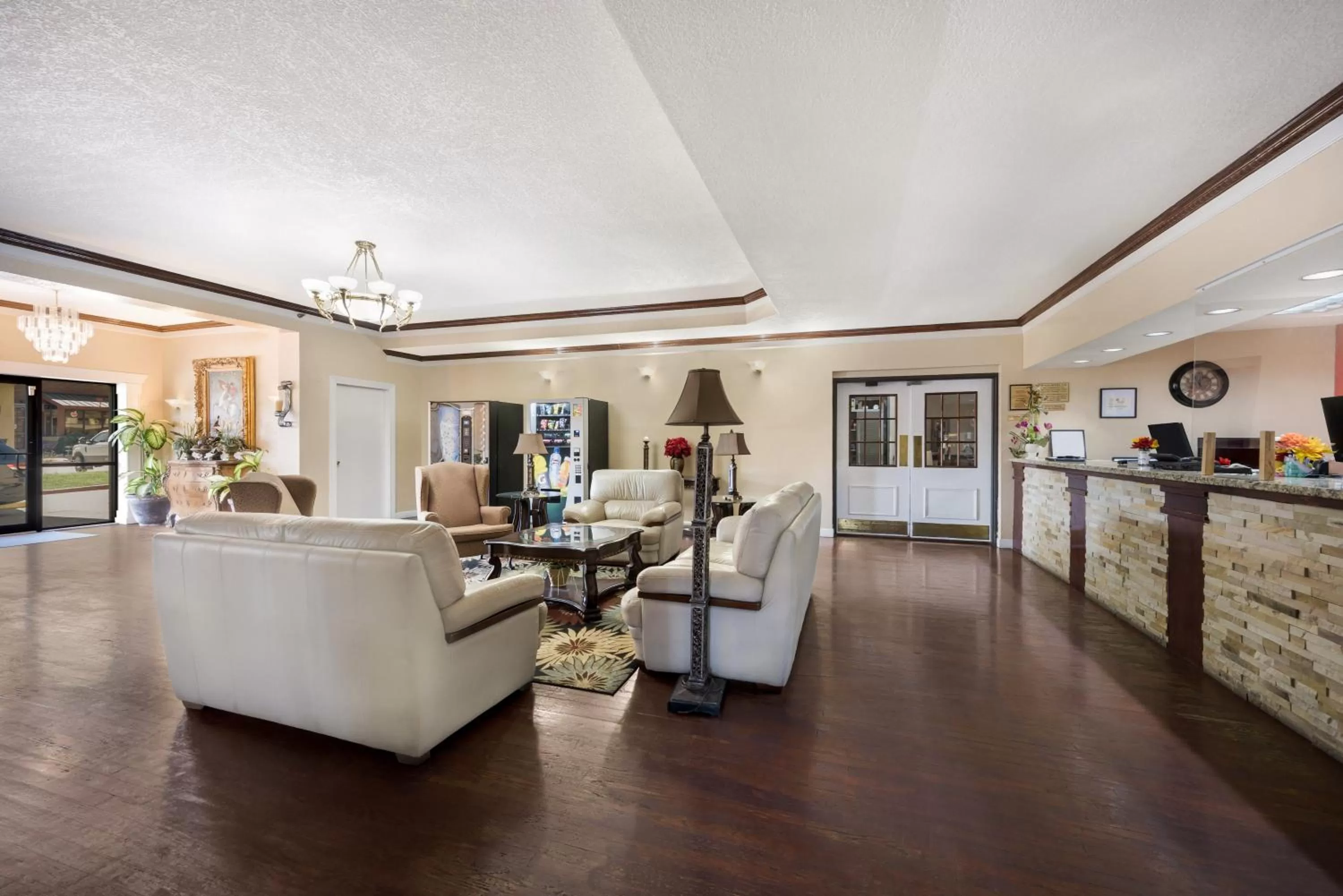 Lobby or reception in Knights Inn College Station