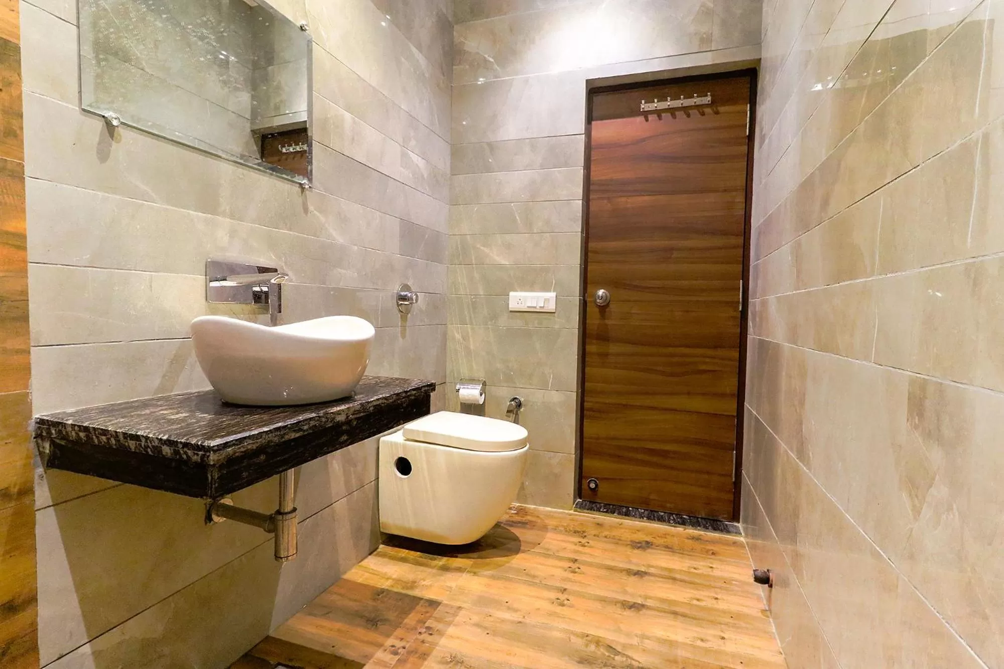 Bathroom in FabHotel Golden Velvet