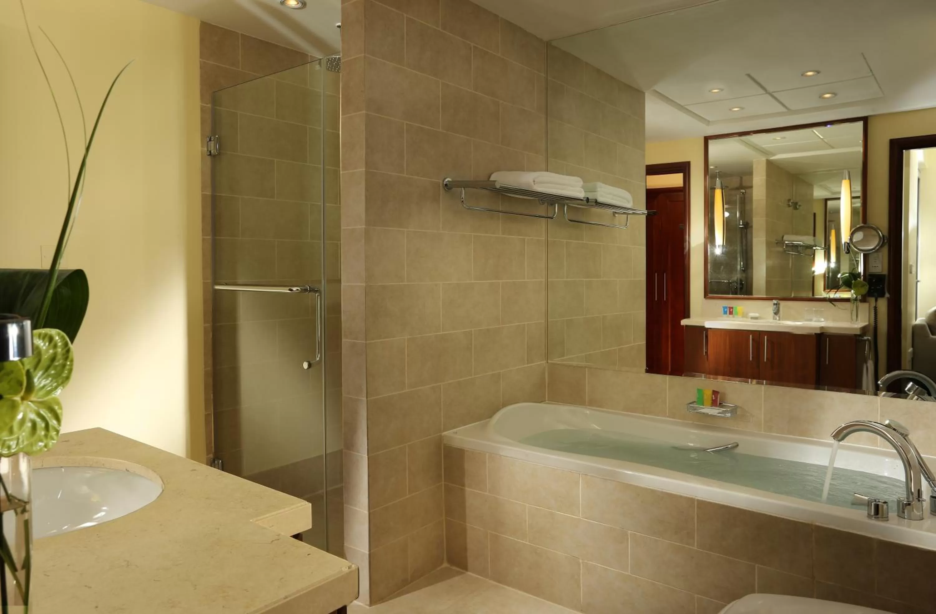 Shower in Ramada by Wyndham Downtown Dubai