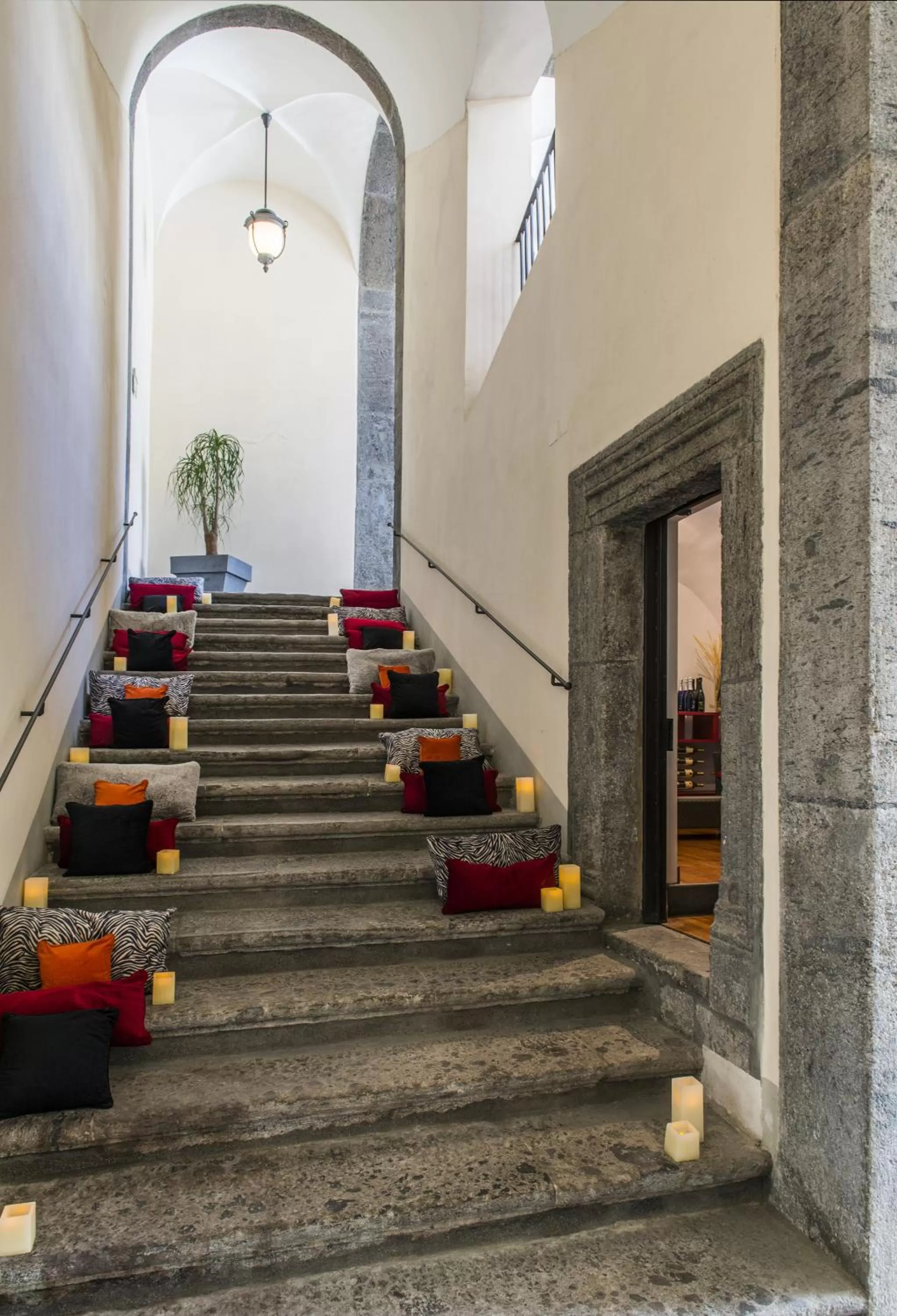 Decorative detail in Palazzo Caracciolo Naples