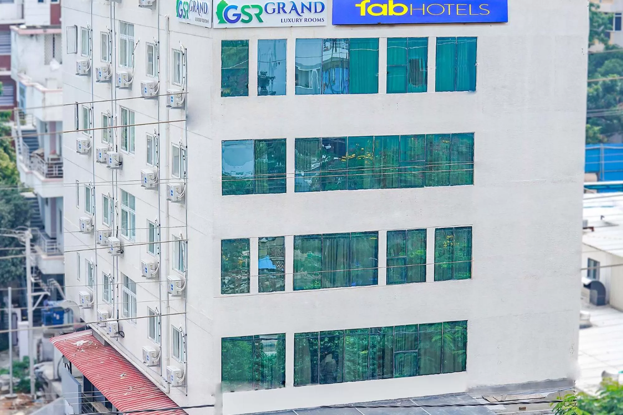 Property building in FabHotel JKC Grand