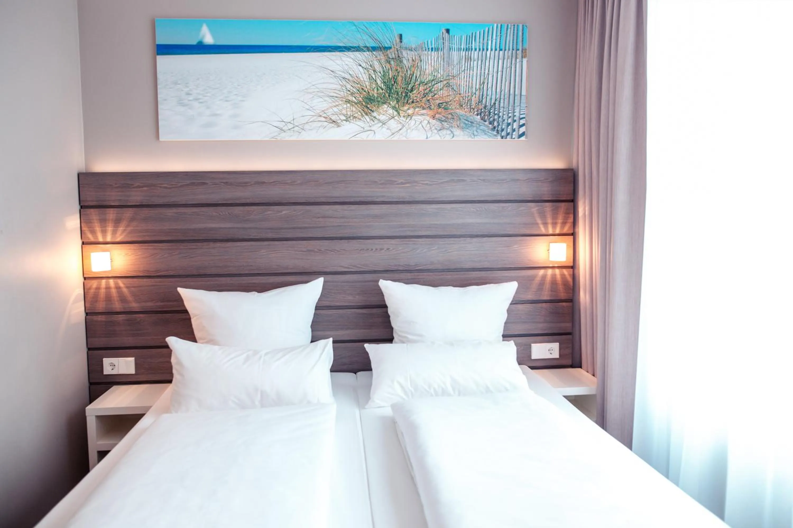 Photo of the whole room, Bed in Tulip Inn München Messe