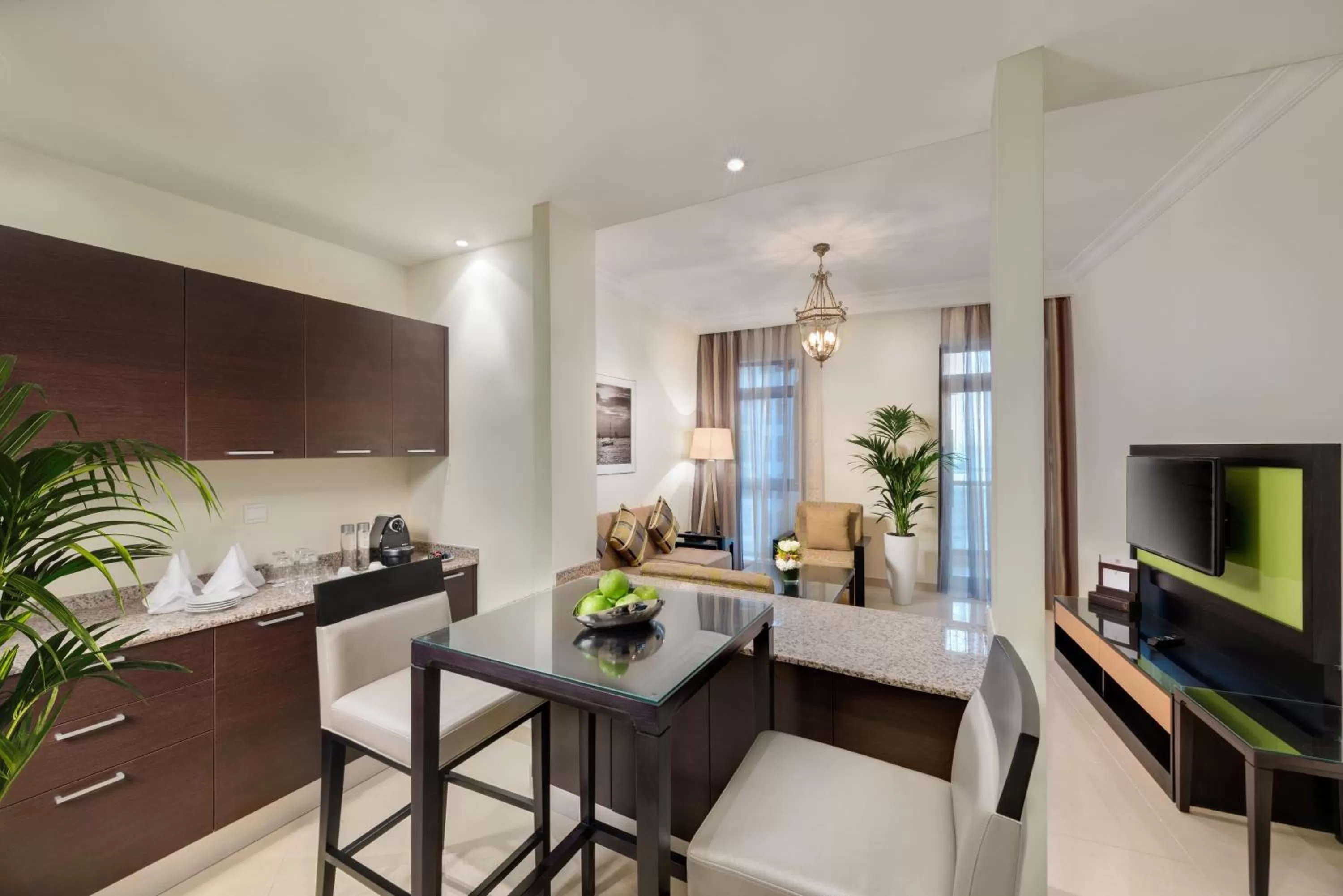 Living room in Bahi Ajman Palace Hotel