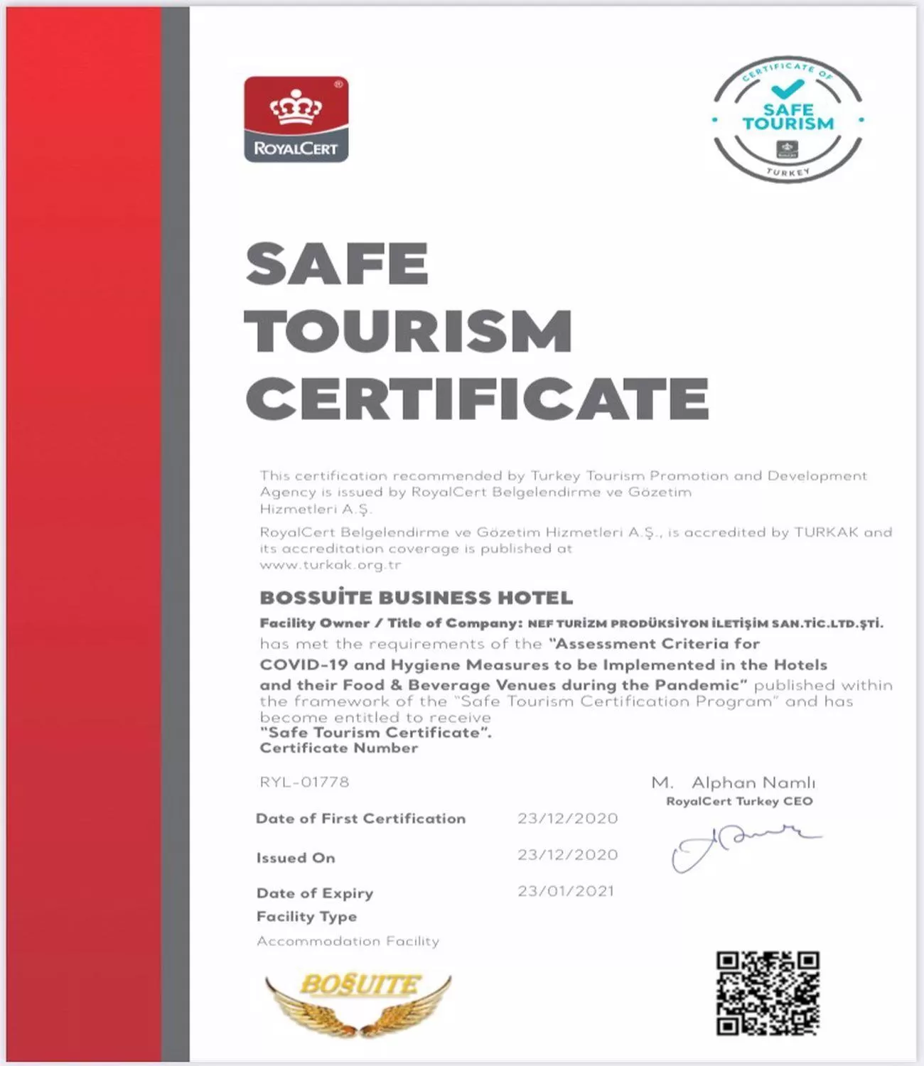 Other in Hotel Bossuite Business