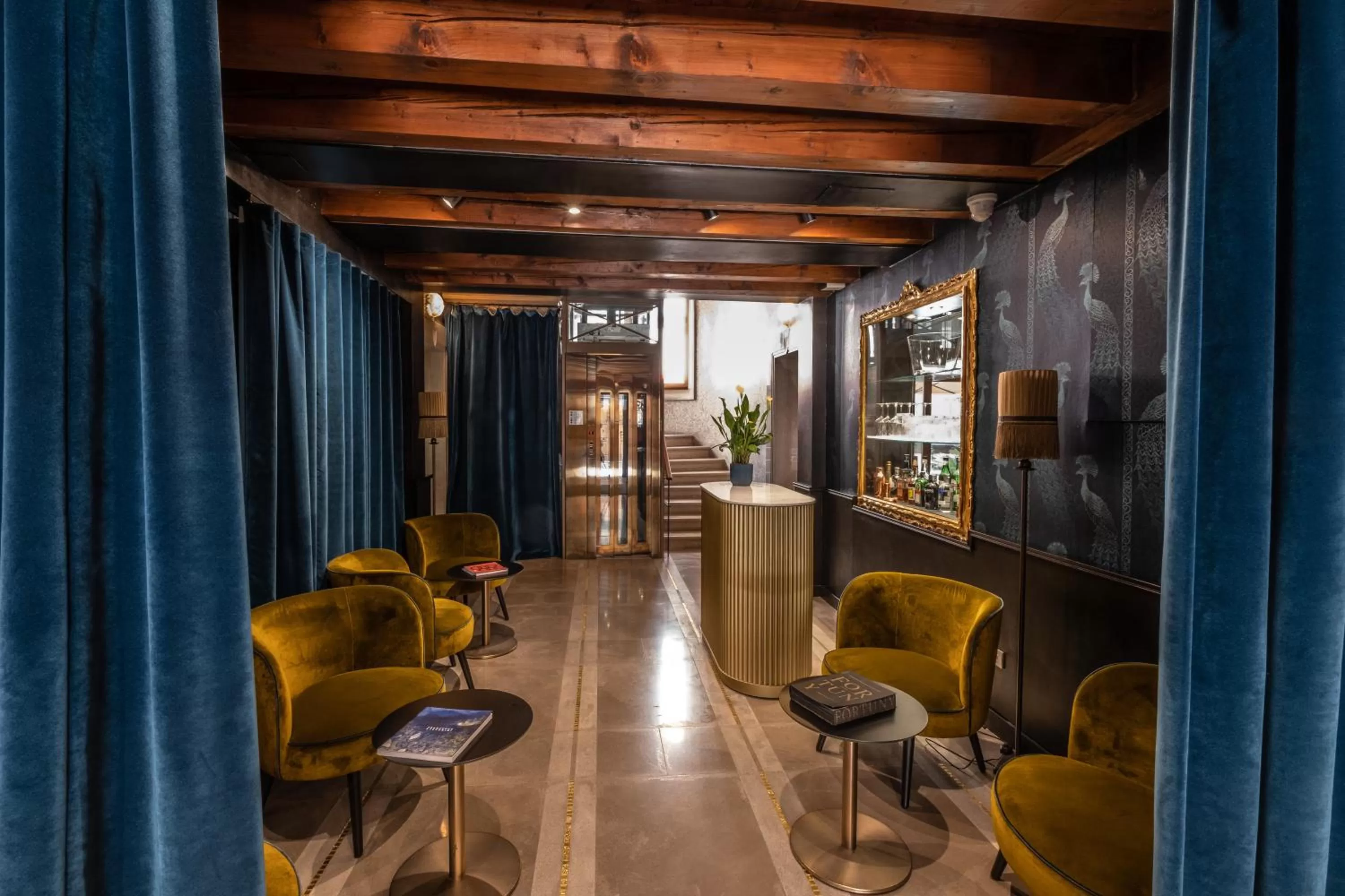 Lobby or reception in Palazzina Fortuny