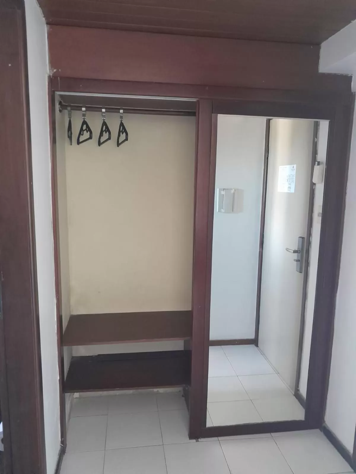 microwave in Sonia Flat Tambaú - Apartamento vista mar no Mano's Royal Hotel