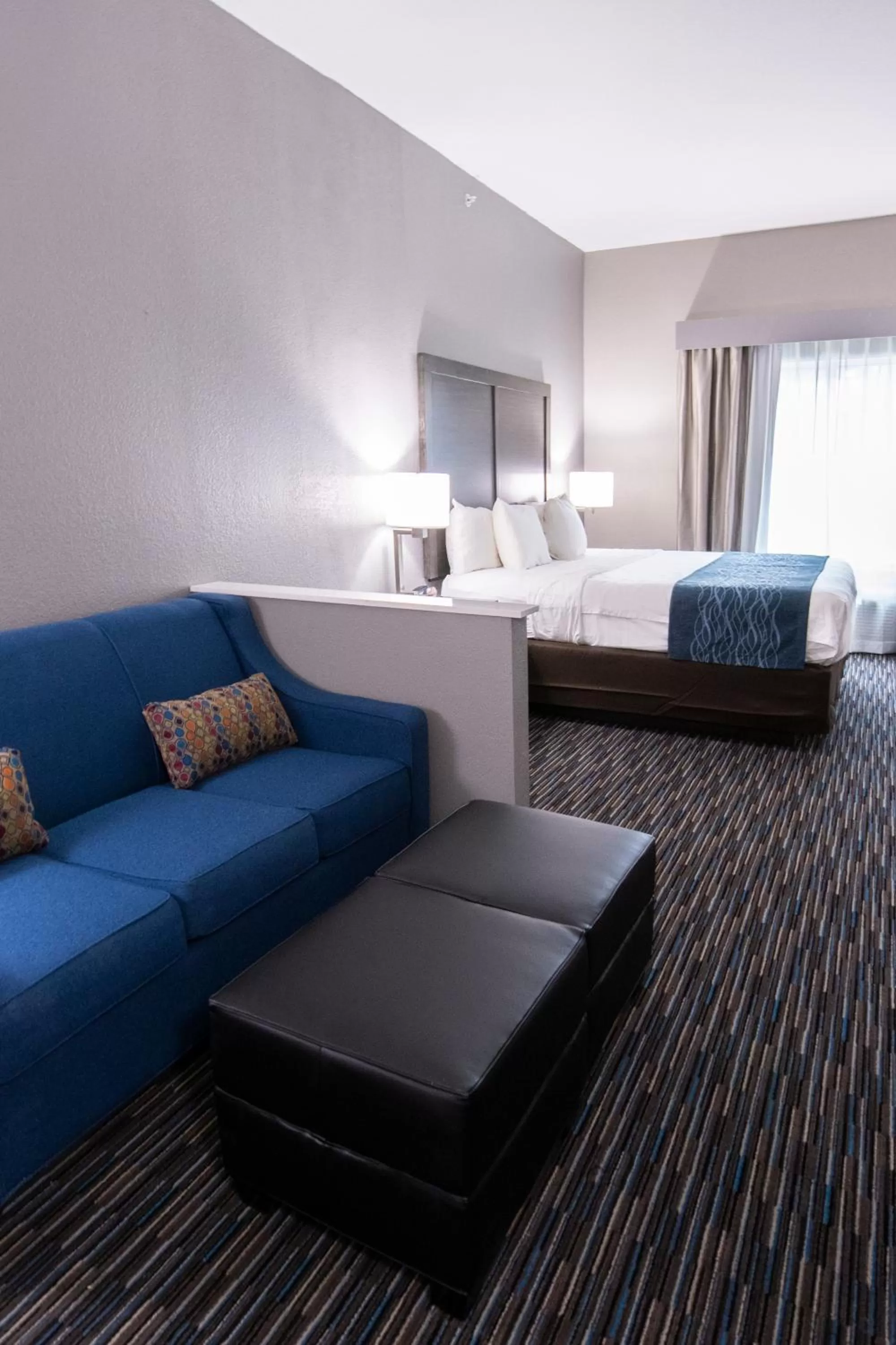 Photo of the whole room, Bed in Comfort Inn & Suites Near Medical Center