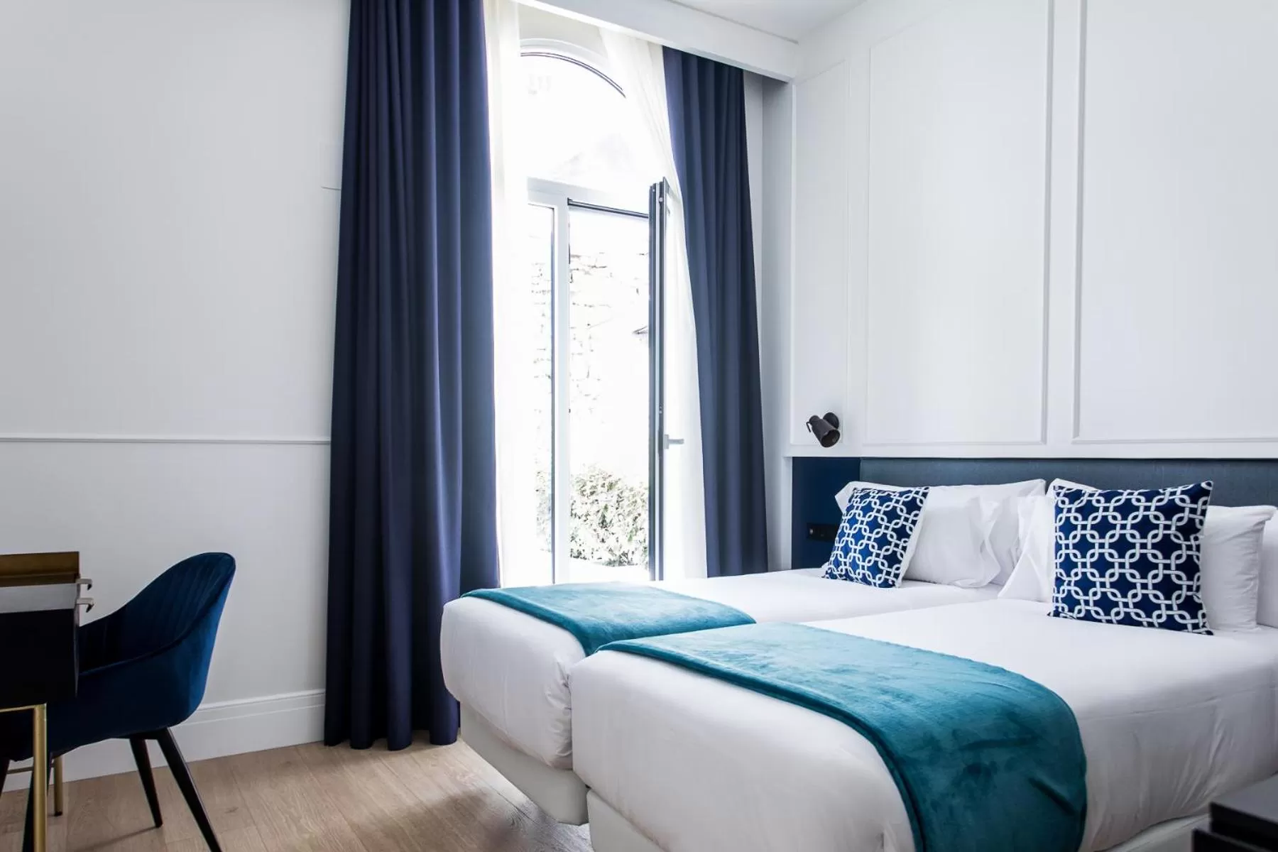 Bed in Villa Eugenia Boutique Hotel