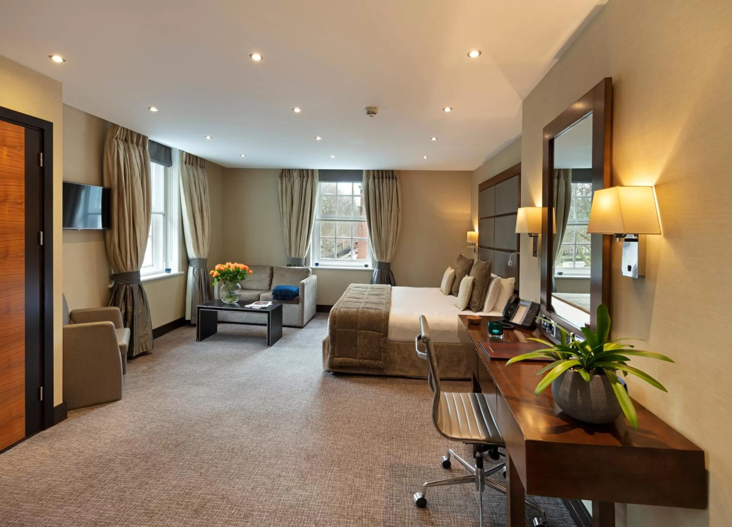 Bed in Wellington Hotel by Blue Orchid