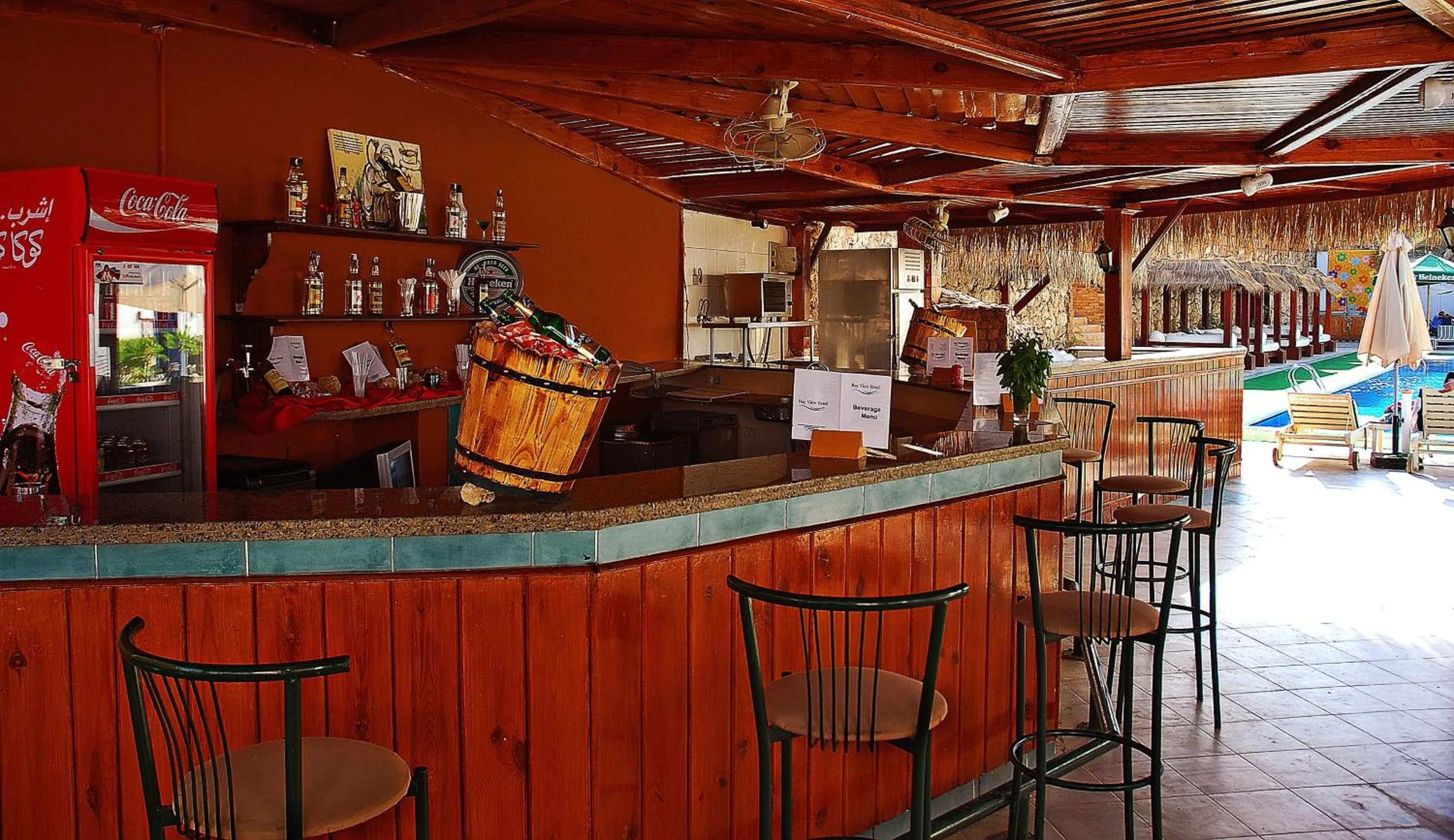 Restaurant/places to eat in Naama Blue Hotel