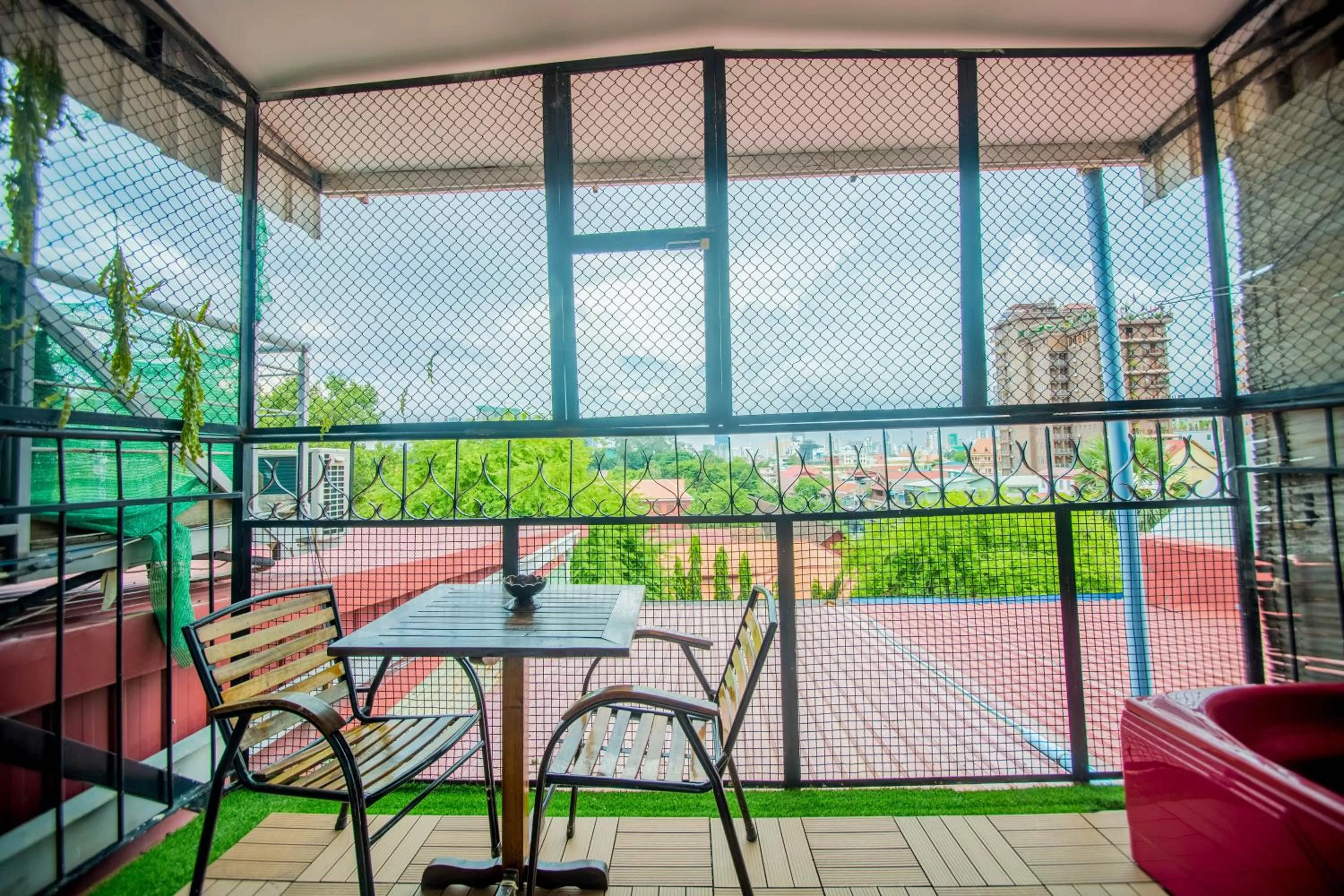 Balcony/Terrace in The Artist Residence