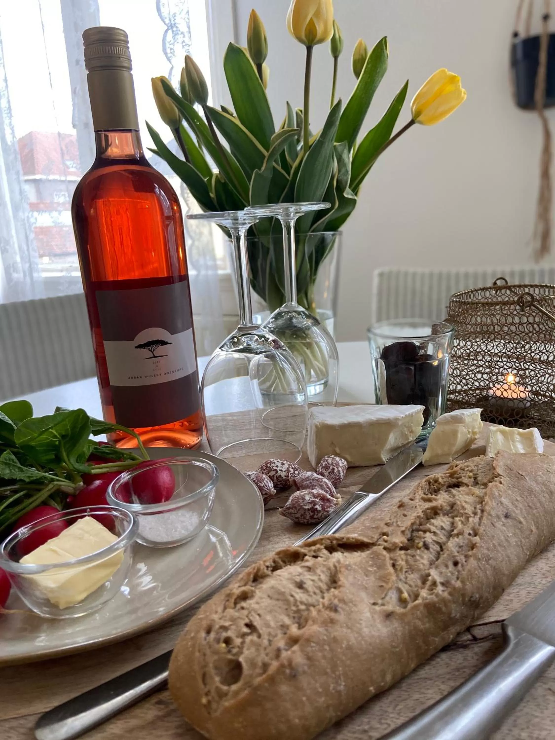 Living room in B&B Het Atelier