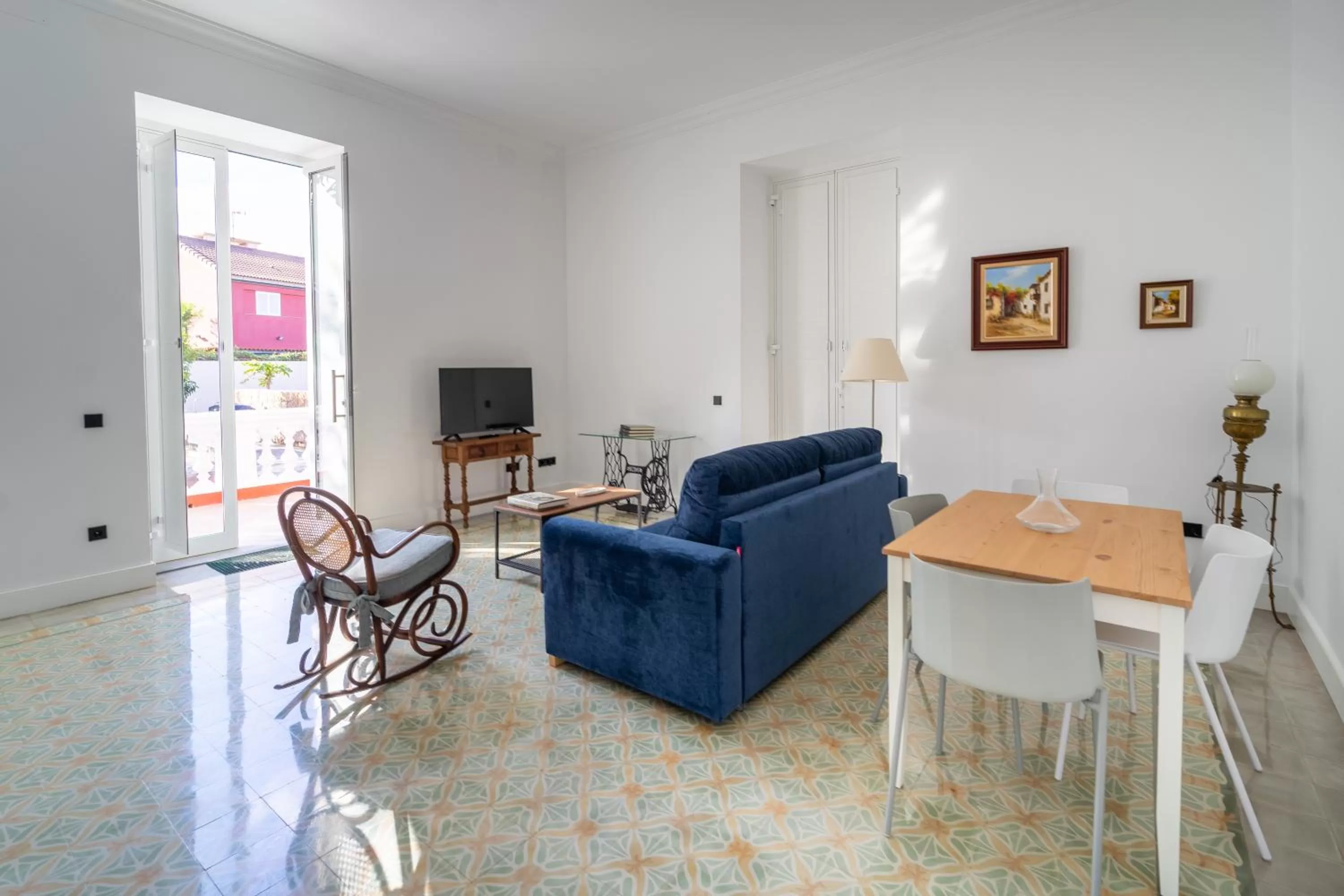 Living room, Seating Area in Albor Suites