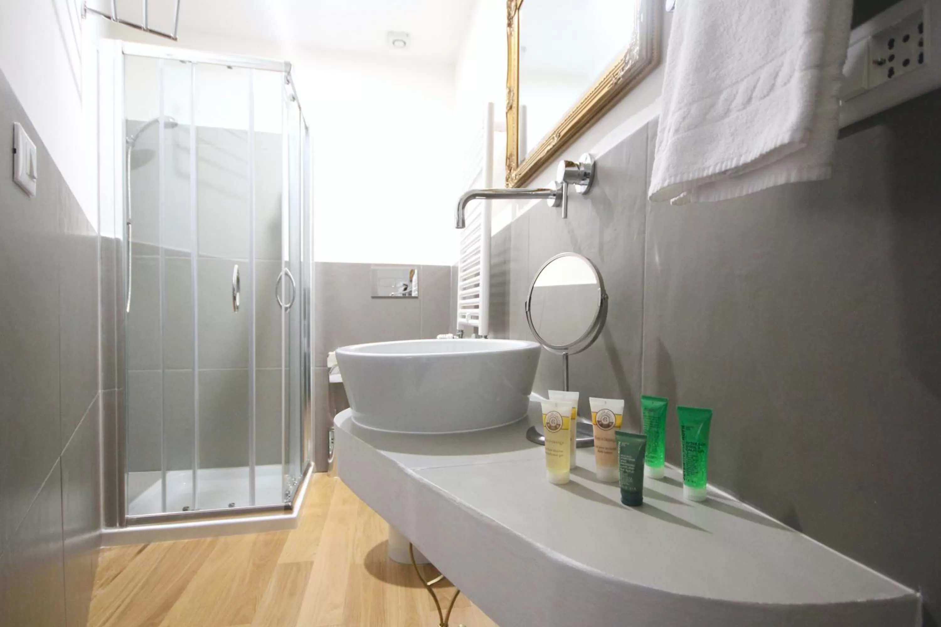 Toilet in Room Inn Vatican