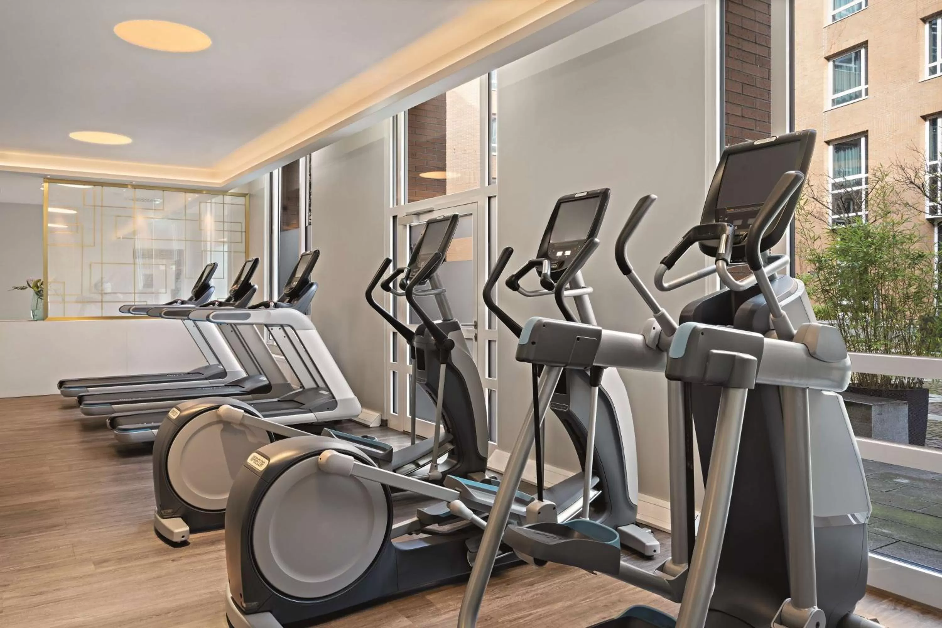 Fitness centre/facilities in Hilton Munich City