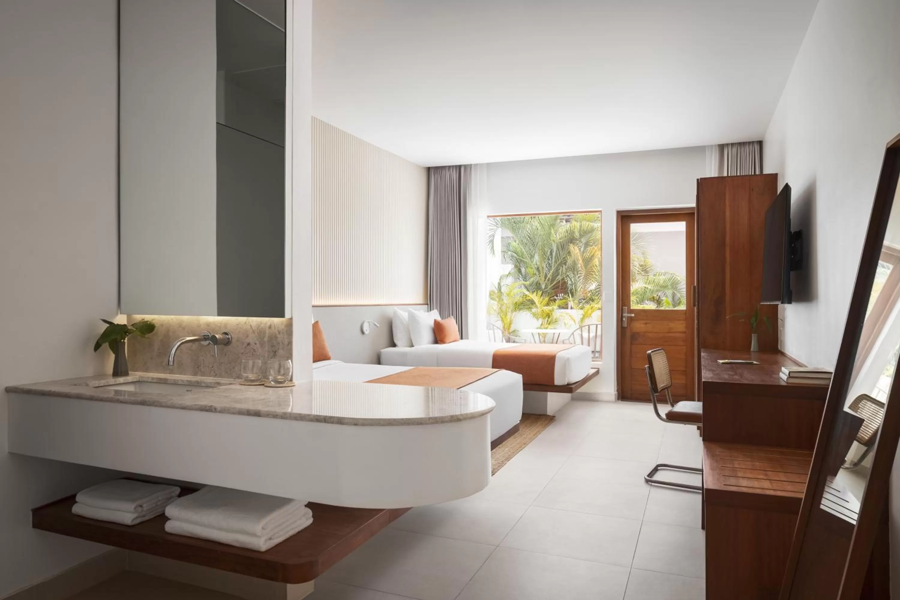 TV and multimedia, Bed in Plantation Urban Resort & Spa