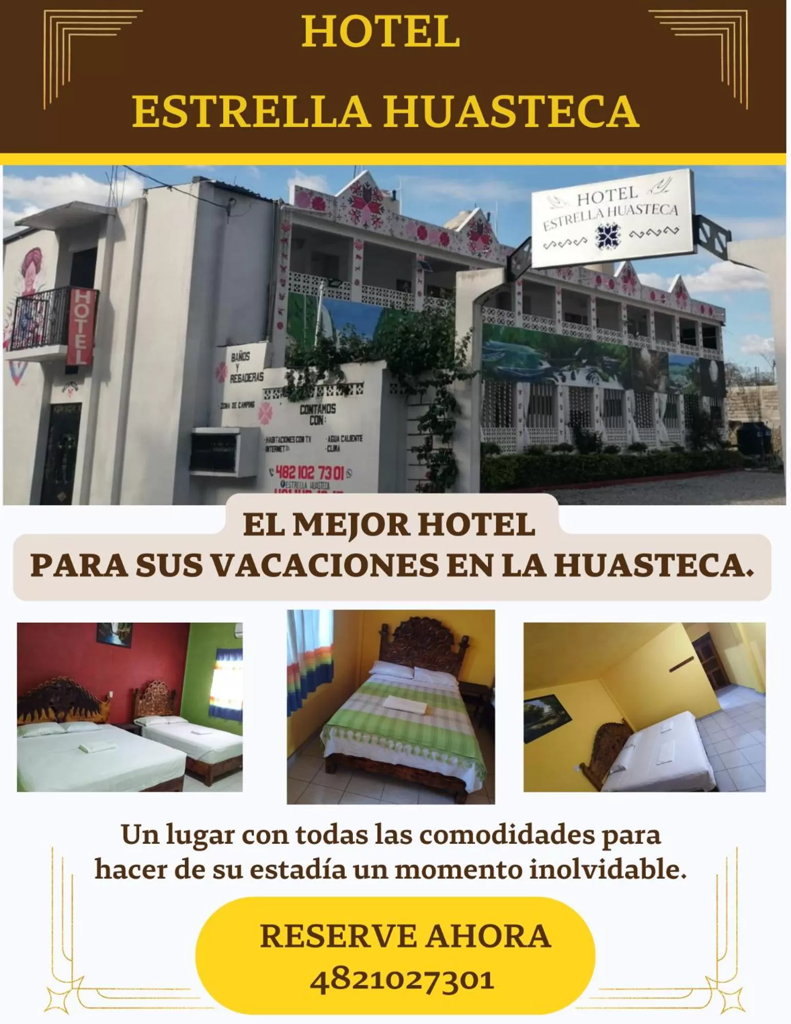 Bed in HOTEL ESTRELLA HUASTECA