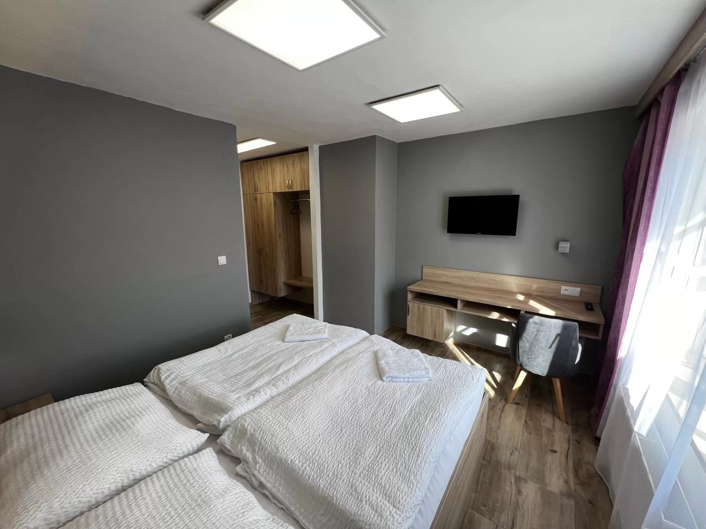 Bed in Hotel U Kociana