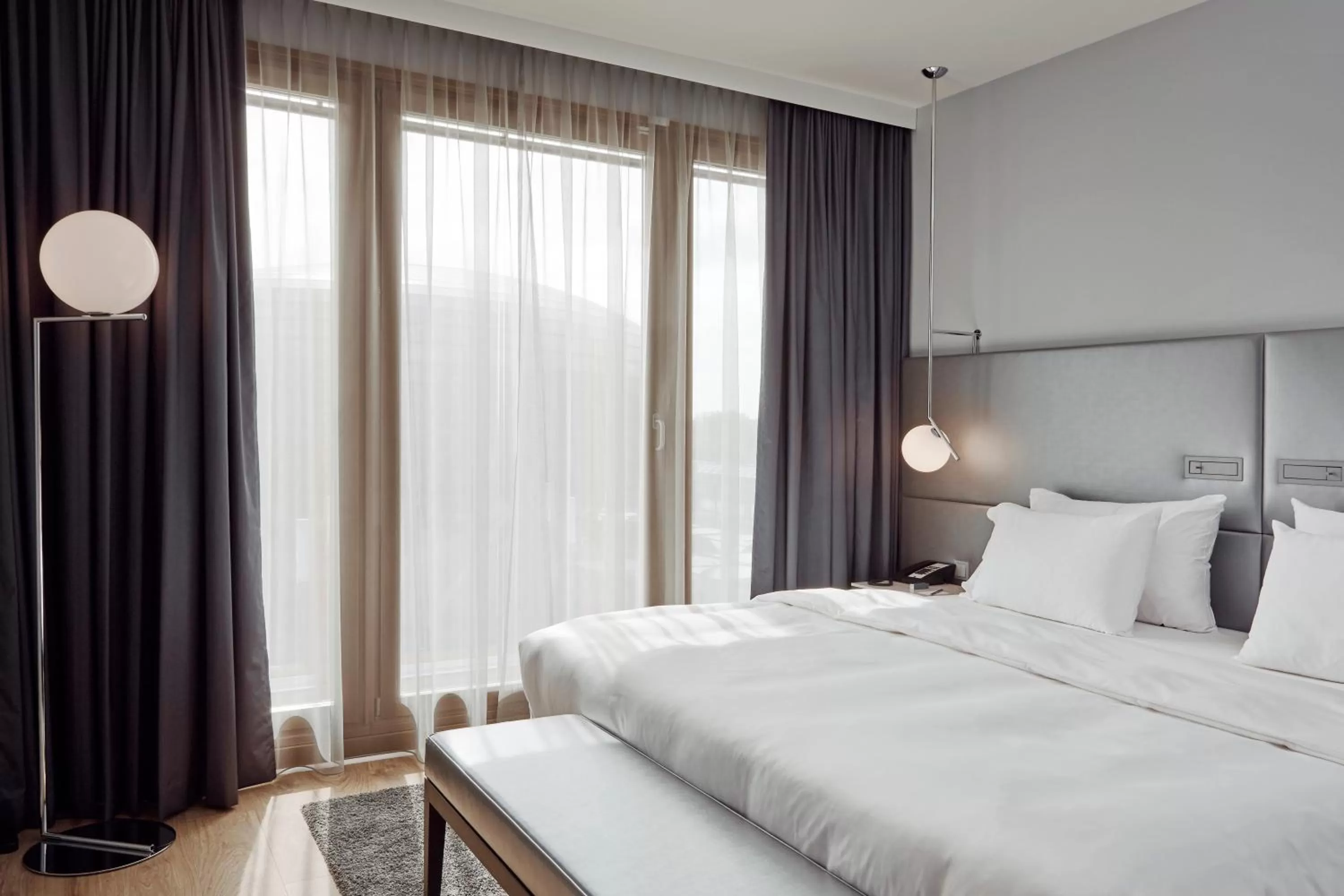 Bed in Radisson Blu Hotel Hannover