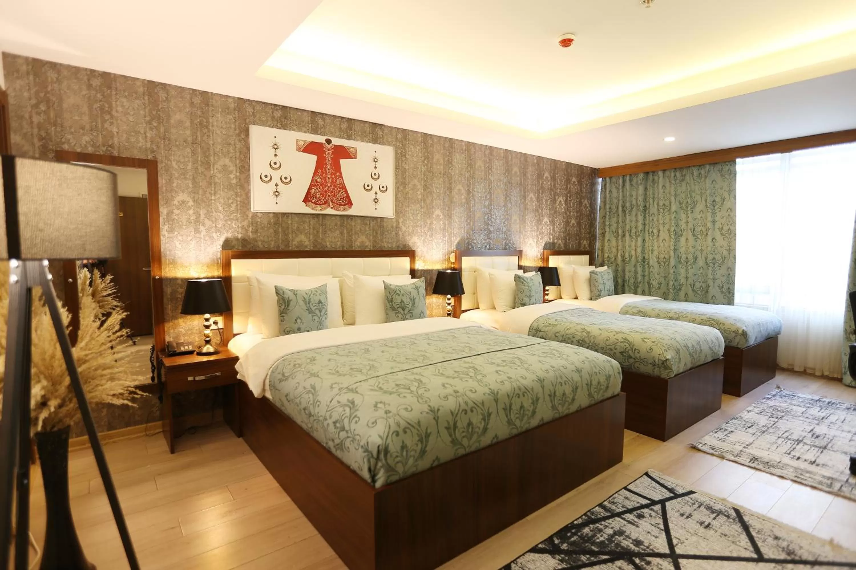 Bed in Cebeci Grand Hotel