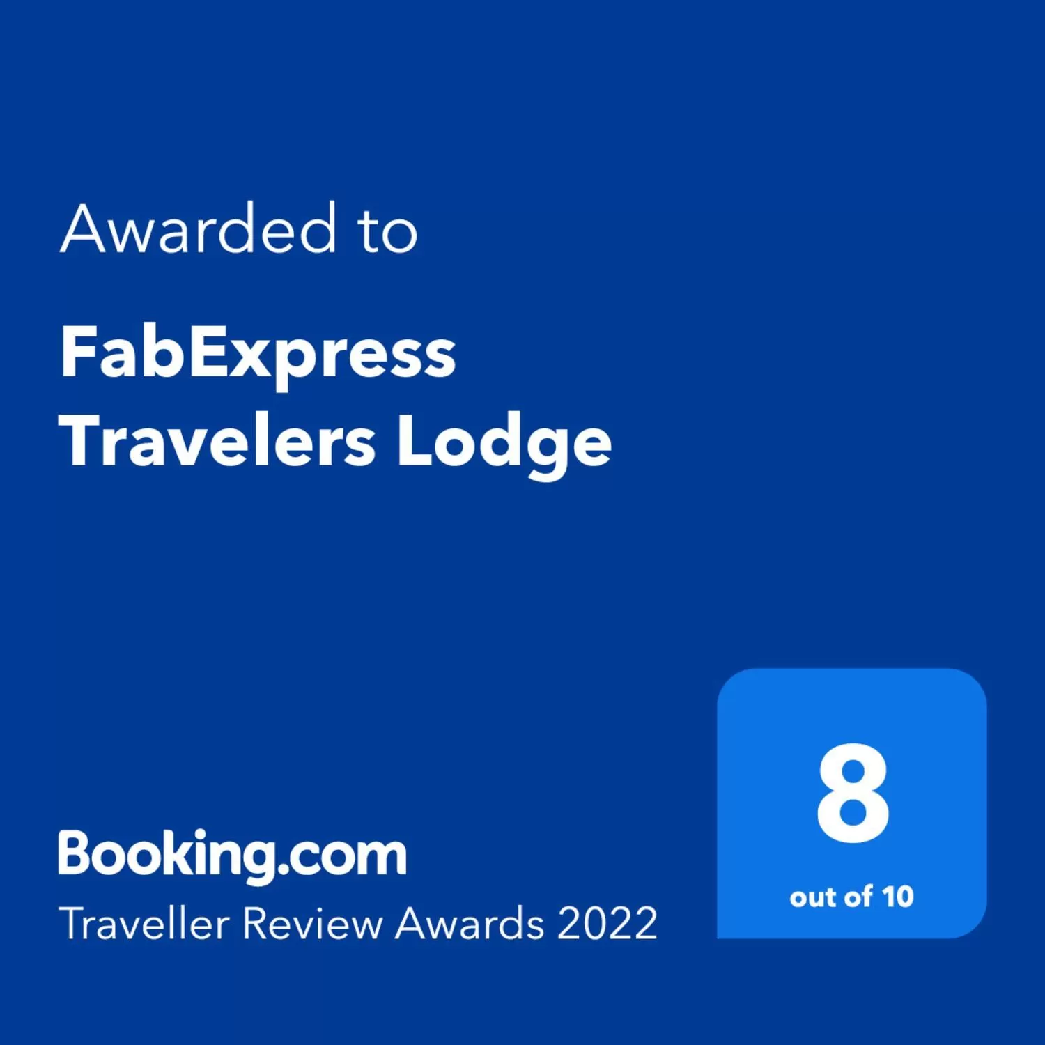 Other, Logo/Certificate/Sign/Award in FabExpress Travelers Lodge