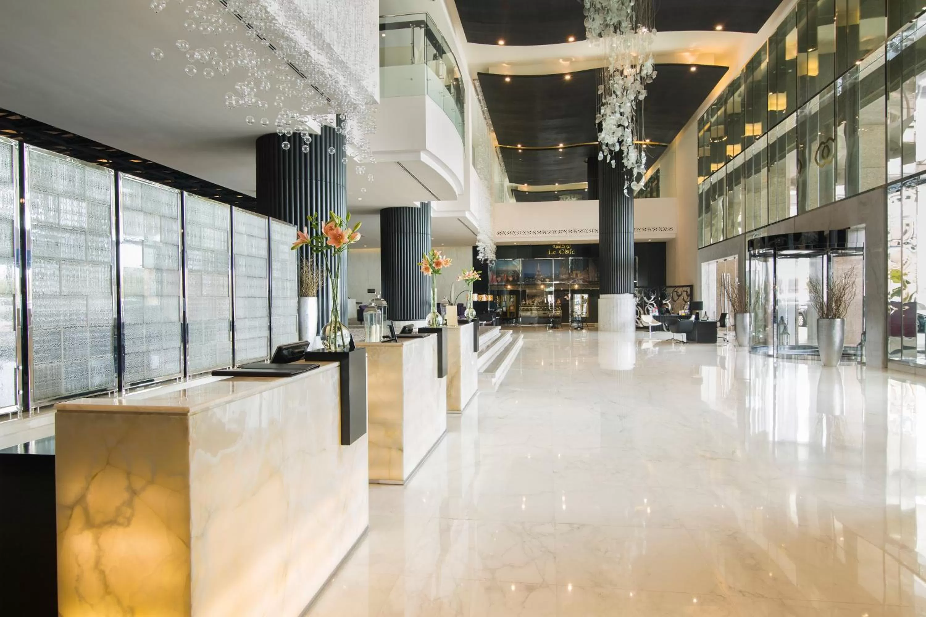 Lobby or reception in Sofitel Abu Dhabi Corniche
