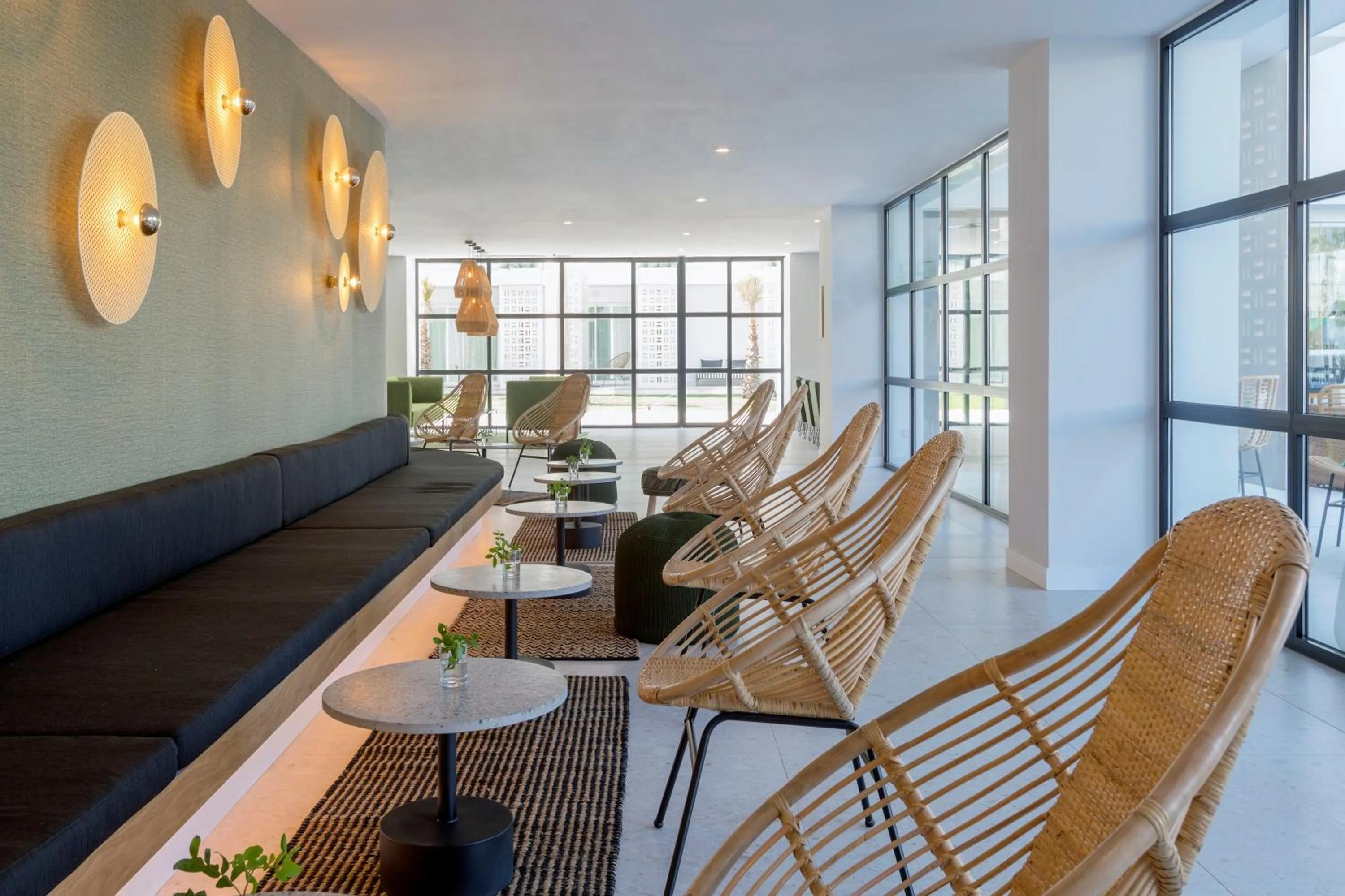 Seating area in HM Ayron Park - Adults Only