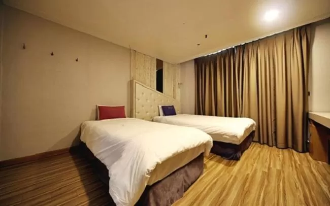 Bed in Central Hotel