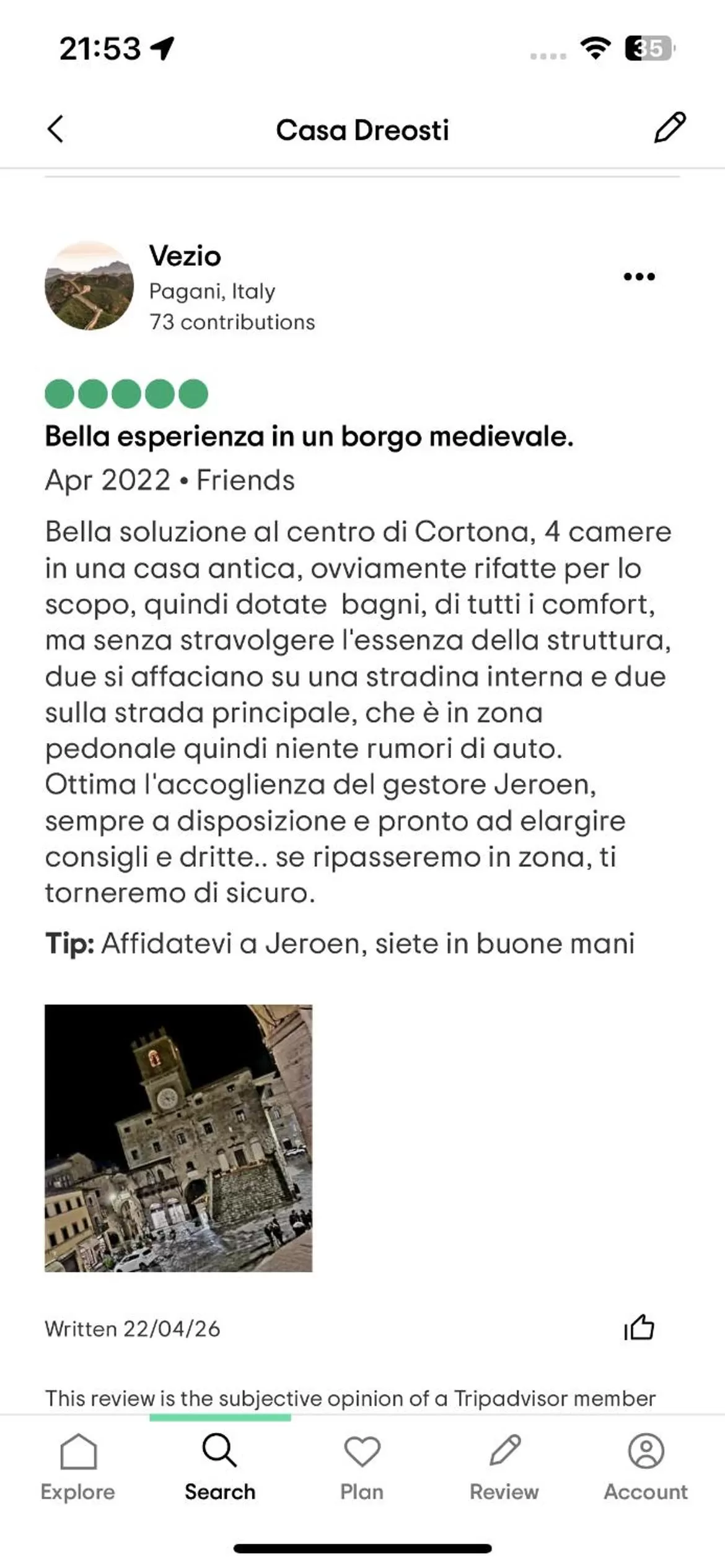 Property building in Casa Dreosti