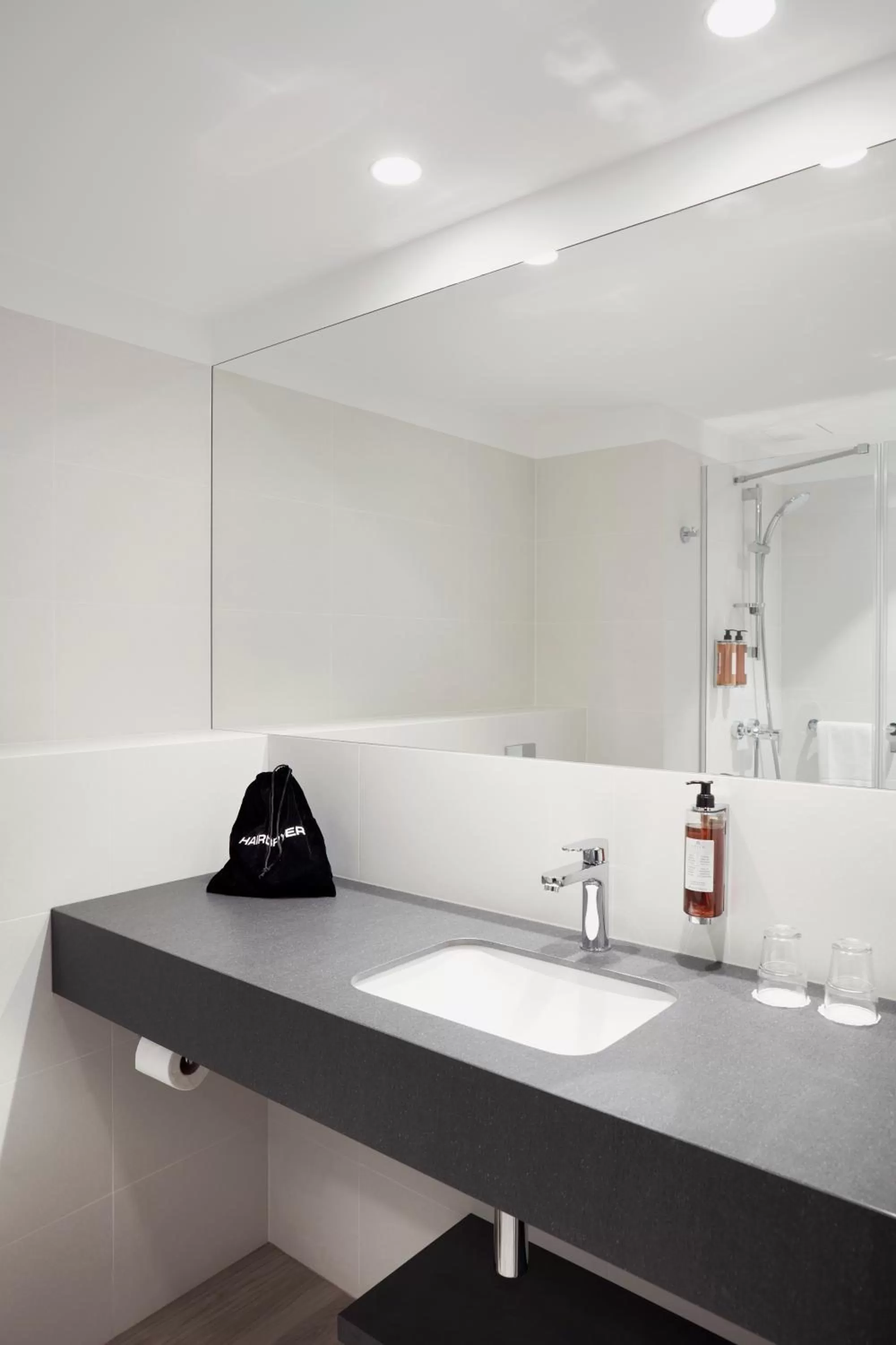 Bathroom in Q Hotel Plus Wrocław Bielany