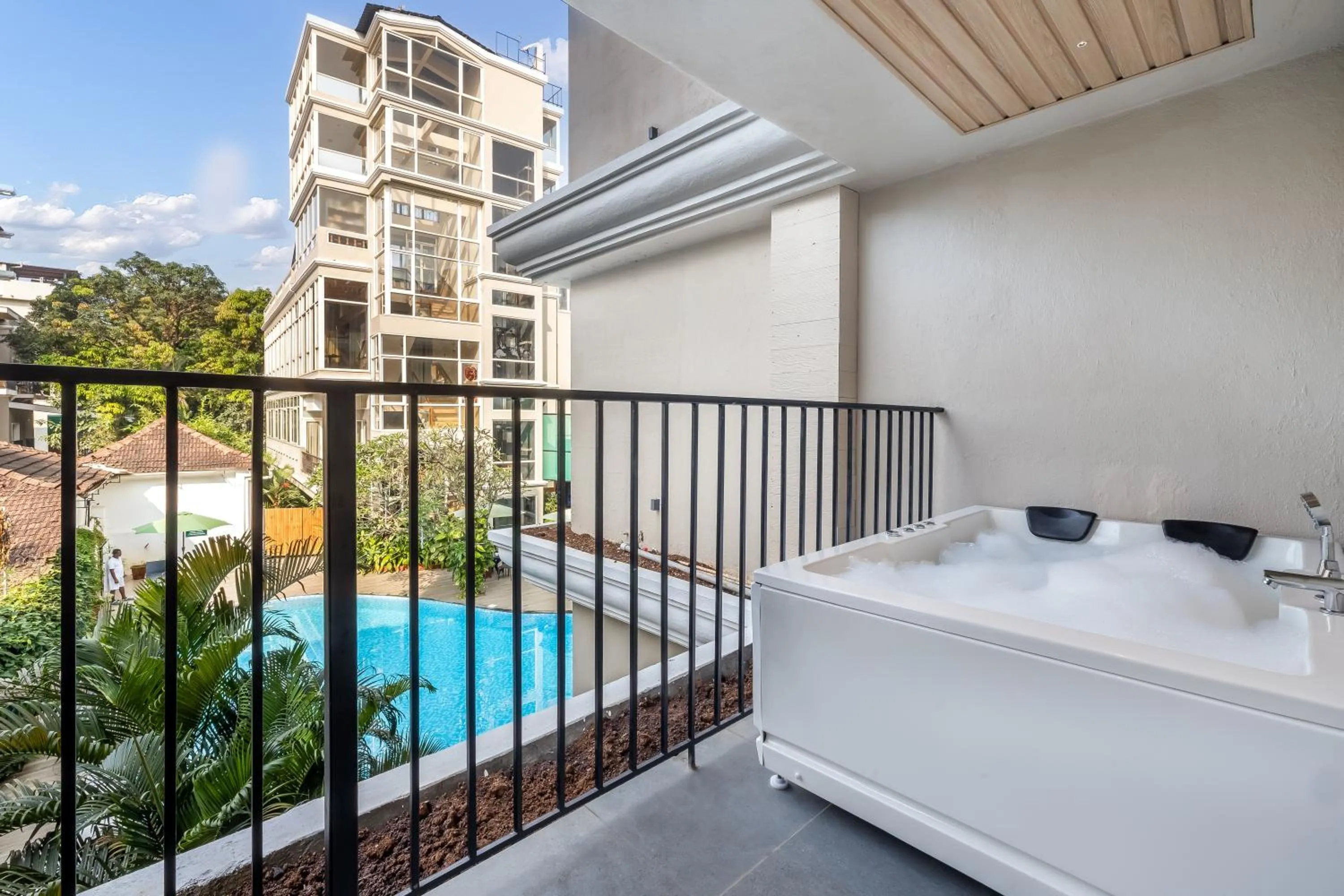 Balcony/Terrace in Clarion Hotel Ocean Palms Goa