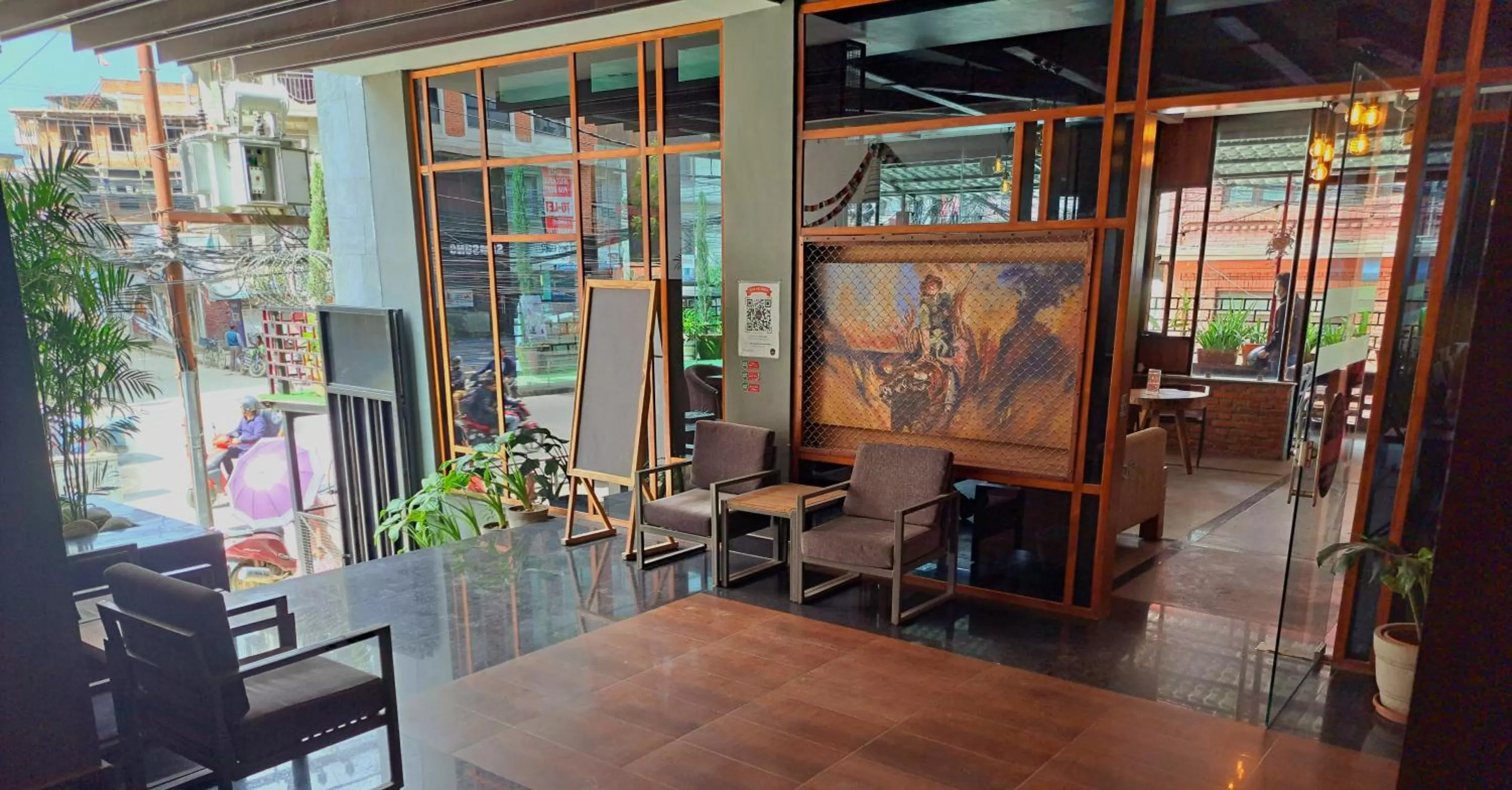 Lobby or reception in Rodeos Inn