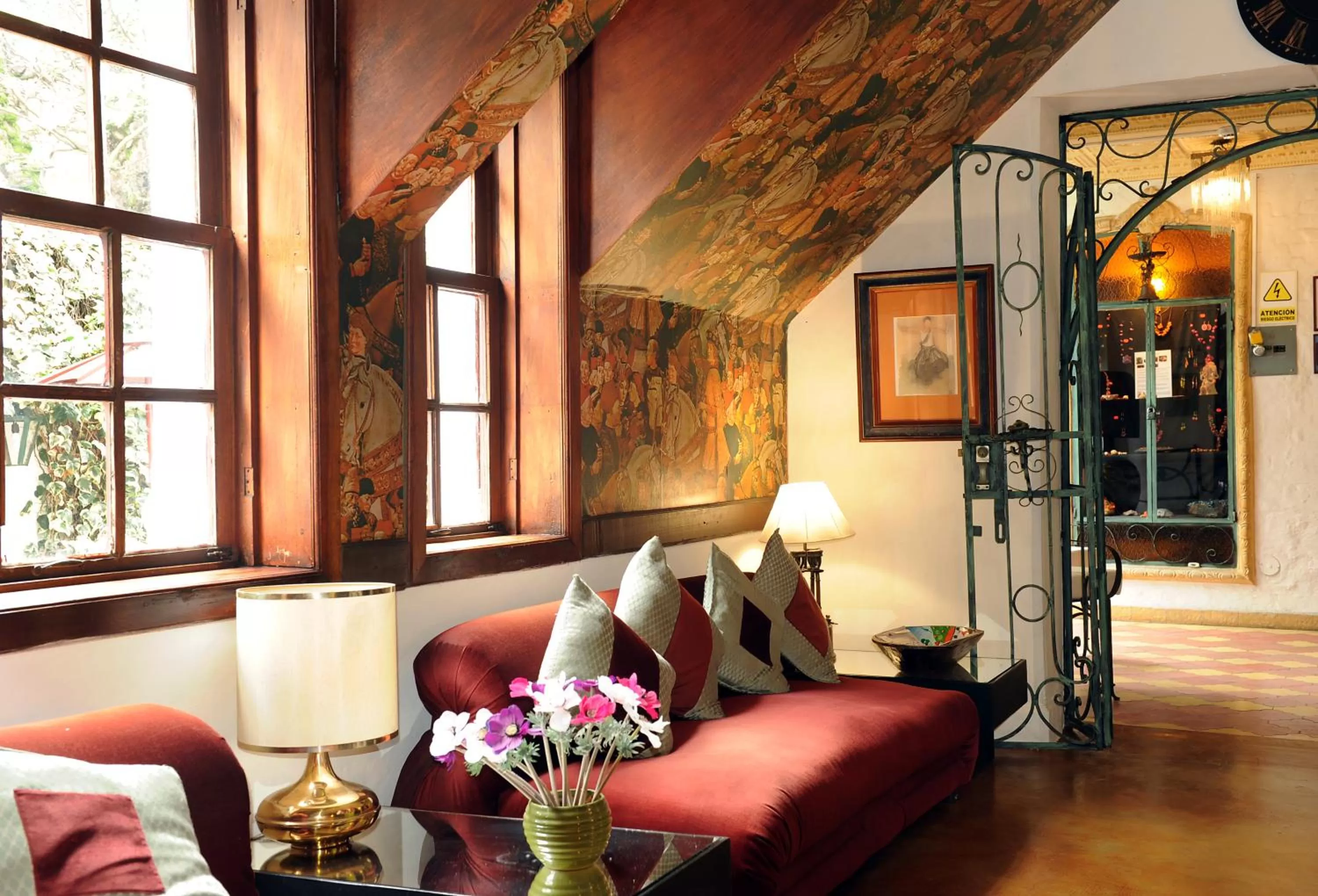 Lobby or reception in Boutique Hotel Antinea