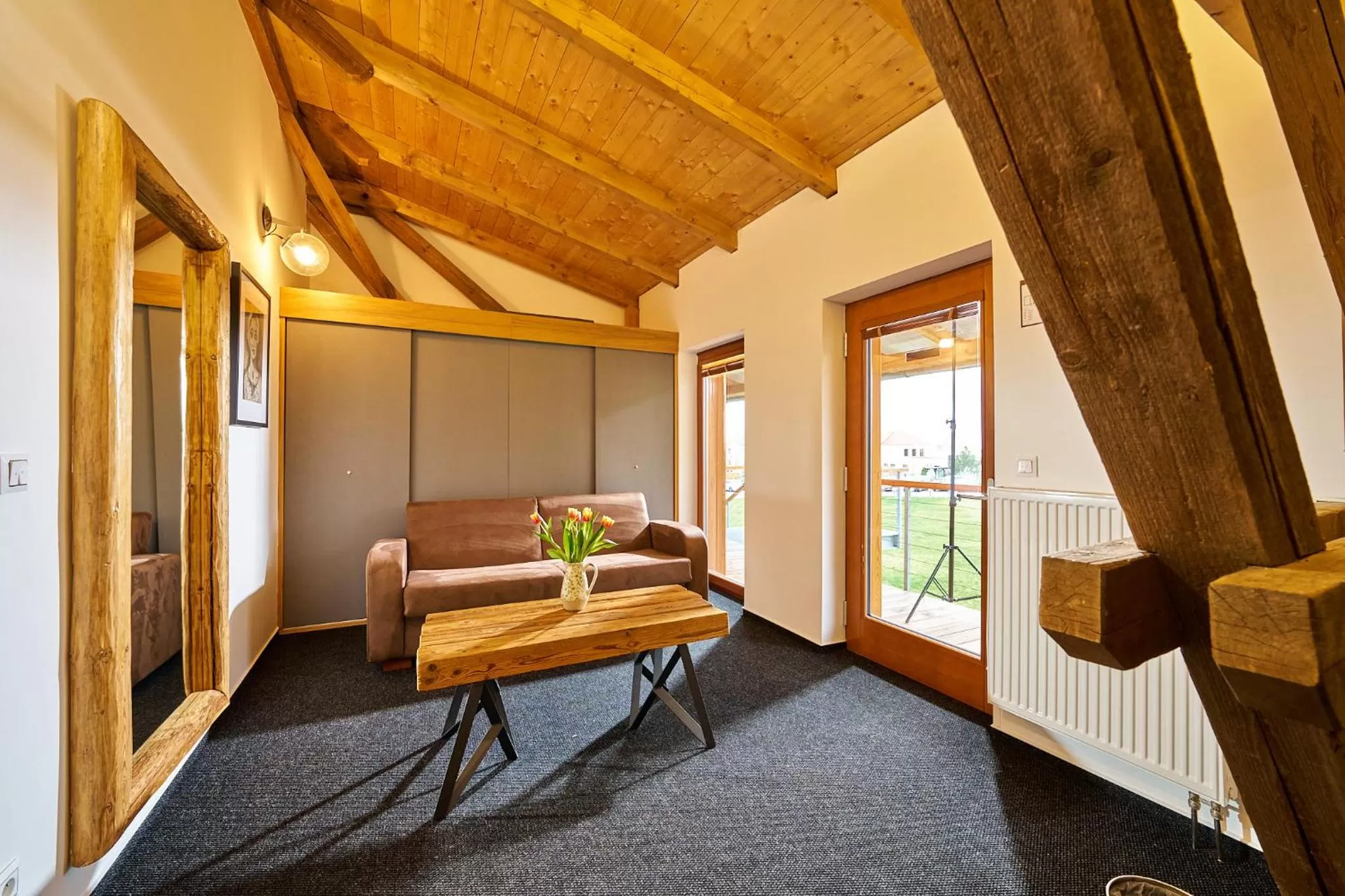 Living room in Hotel Ryzlink