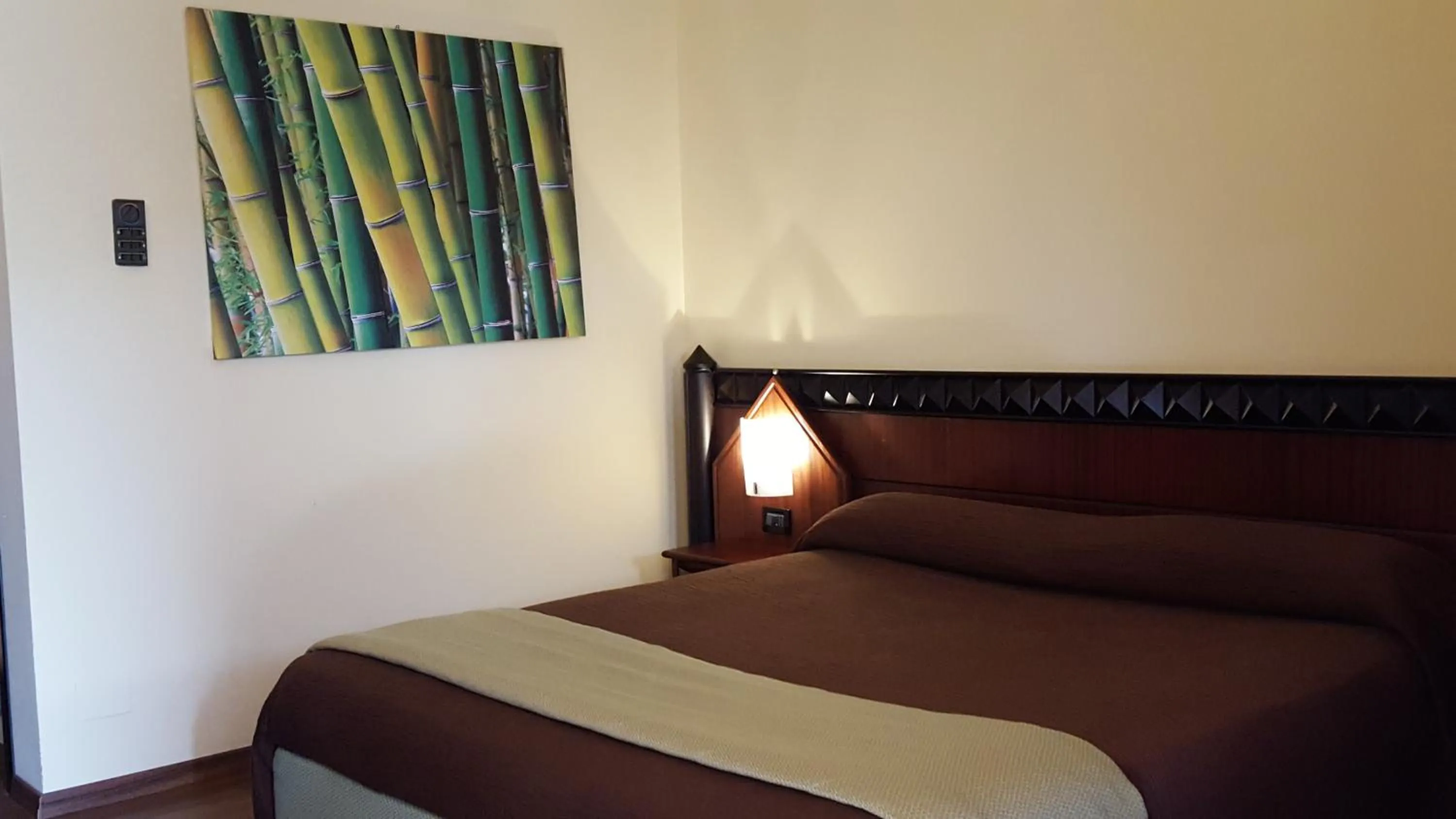 Photo of the whole room, Bed in Hotel Motel Flower