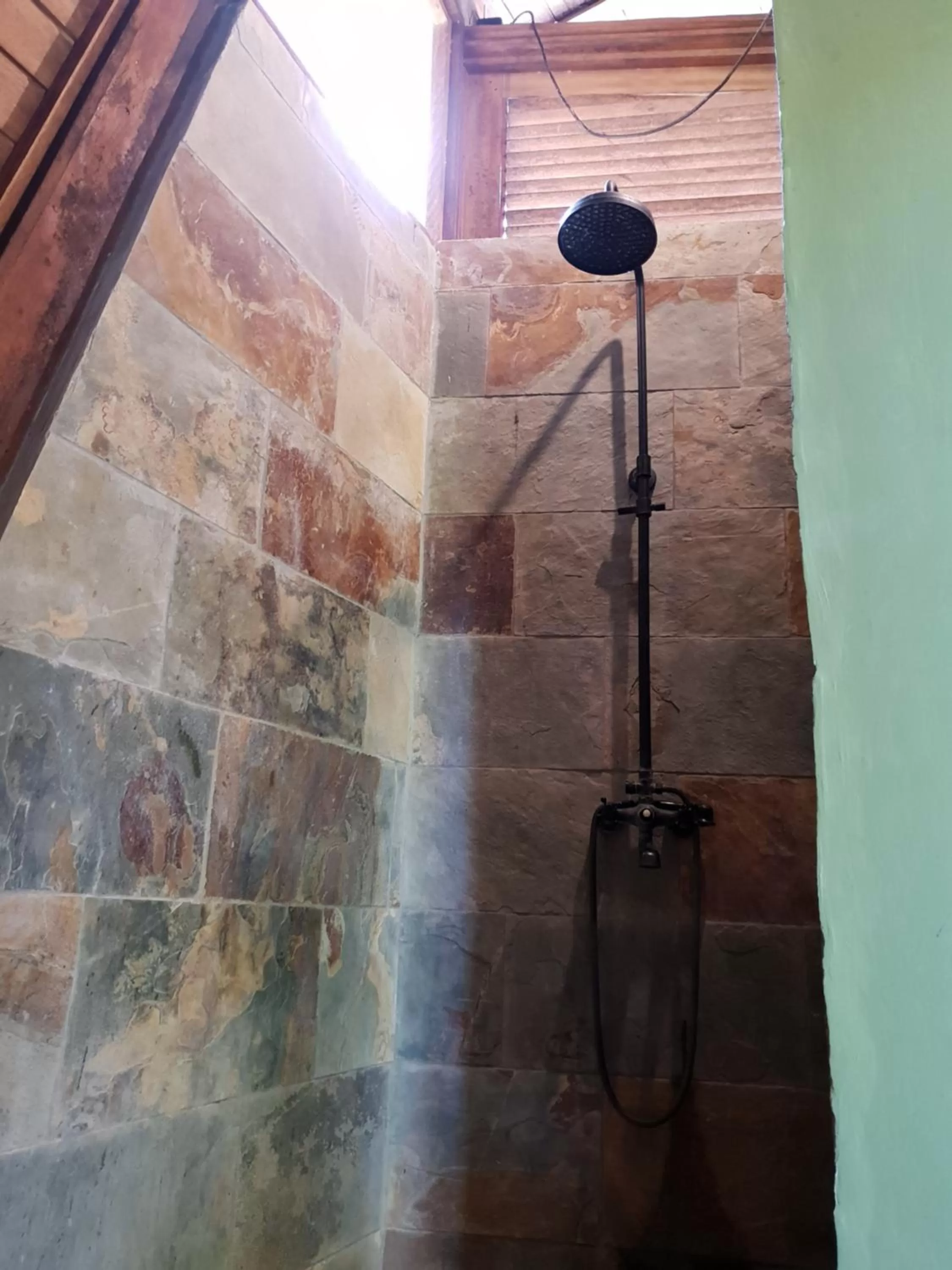 Shower in Houttuyn Wellness River Resort