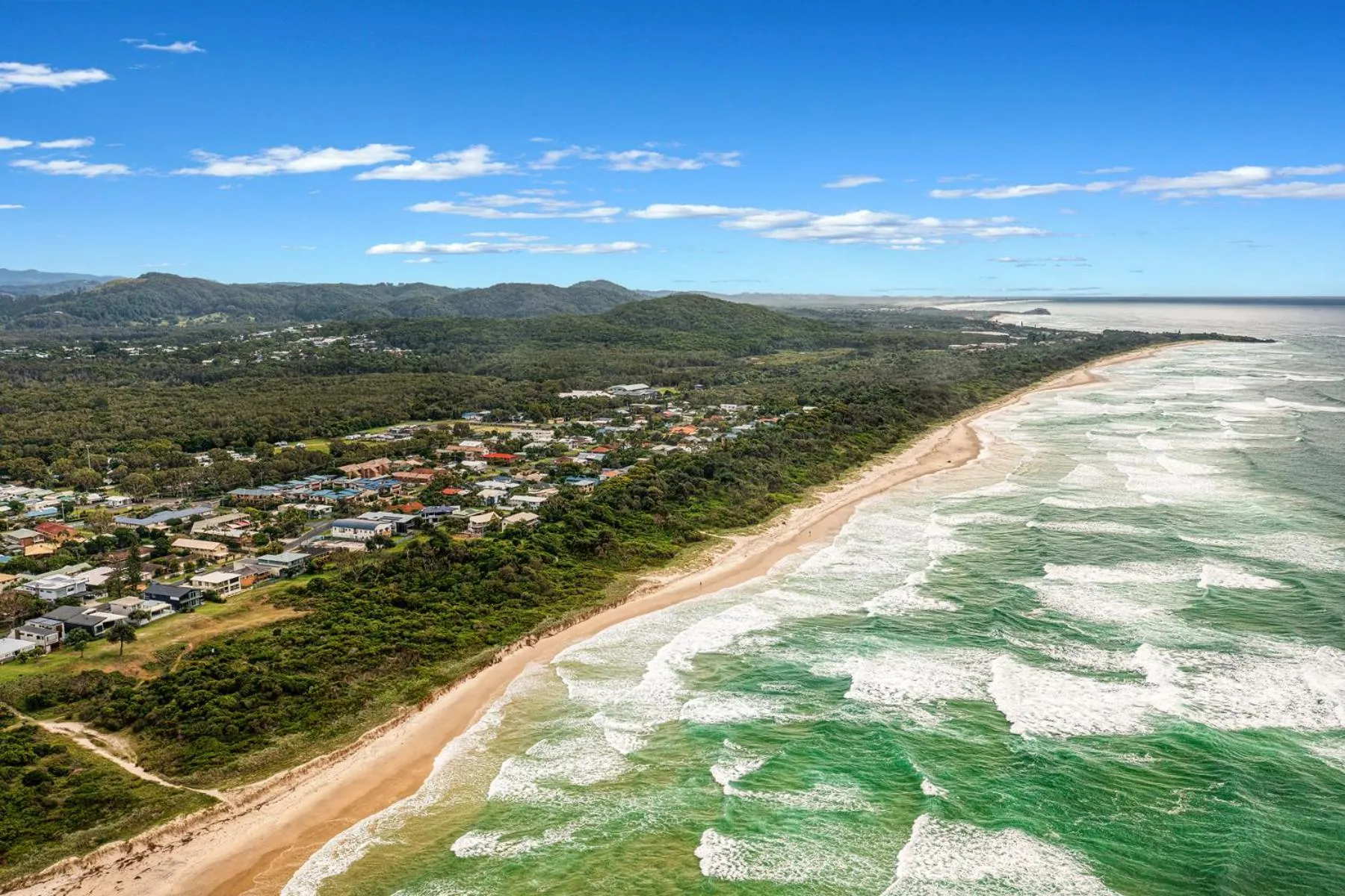 Beach in Pottsville Beach Motel