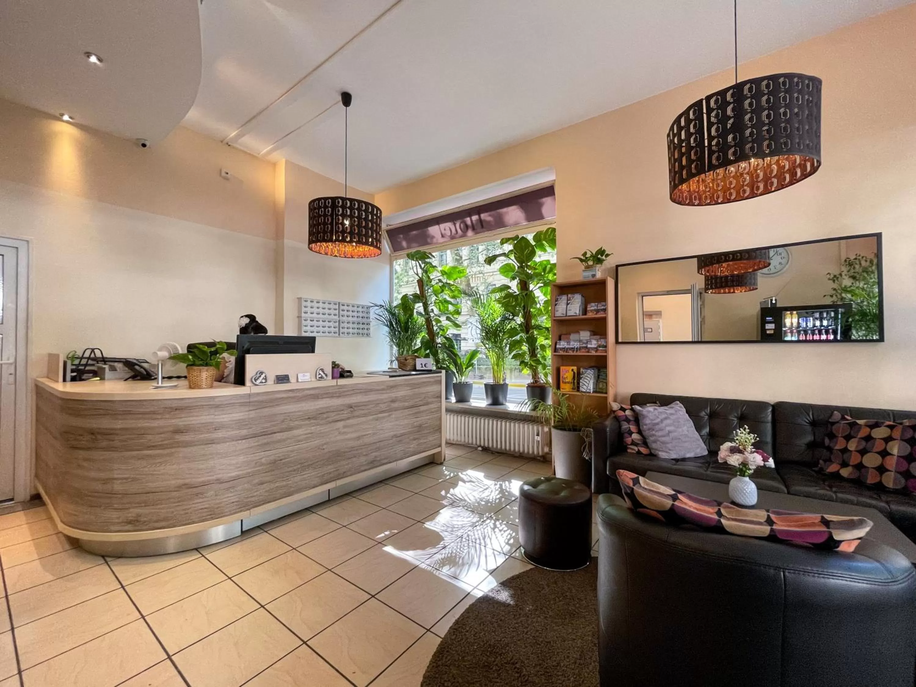 Lobby or reception in Hotel Sendlinger Tor