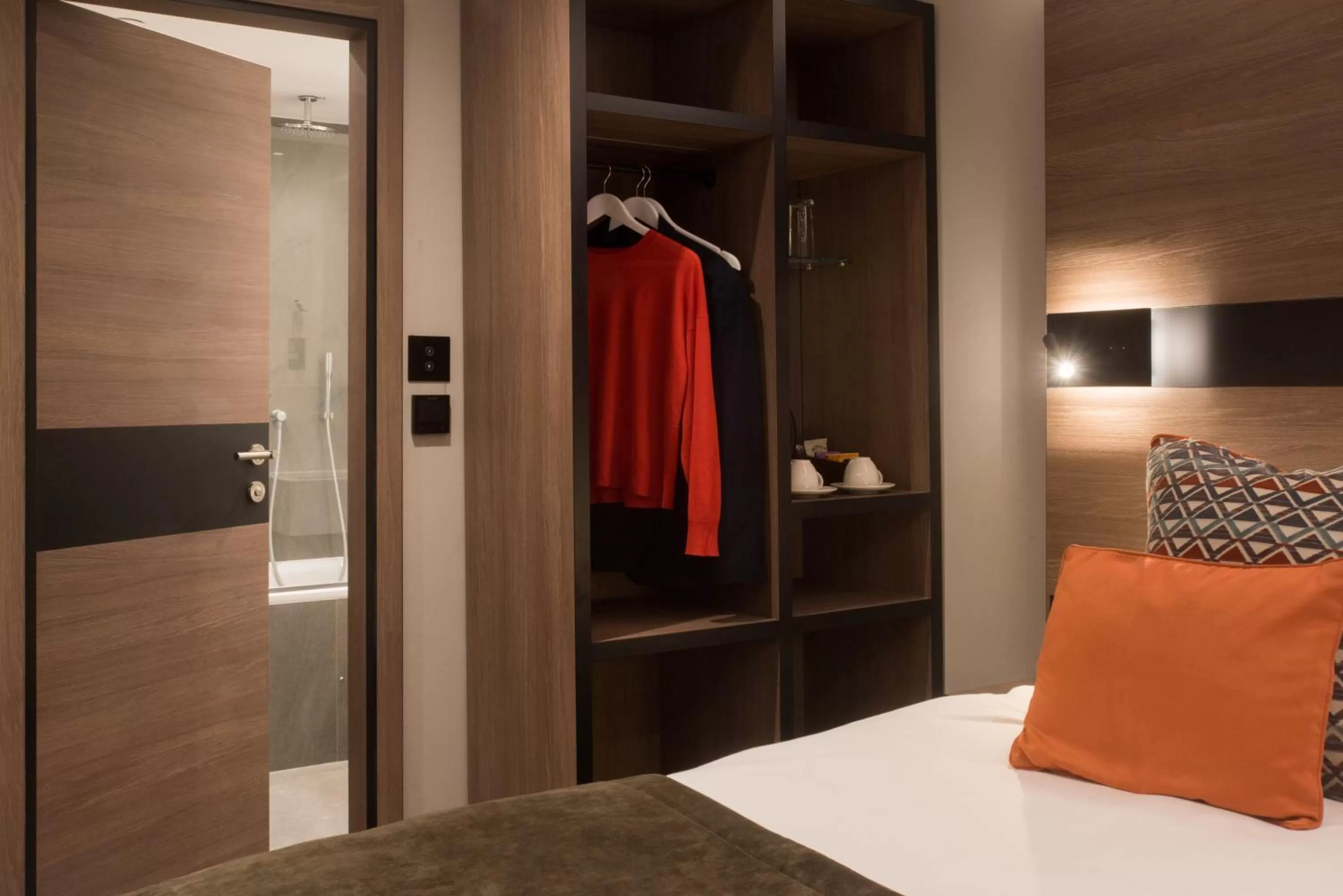 Bed in Merit Kensington Hotel