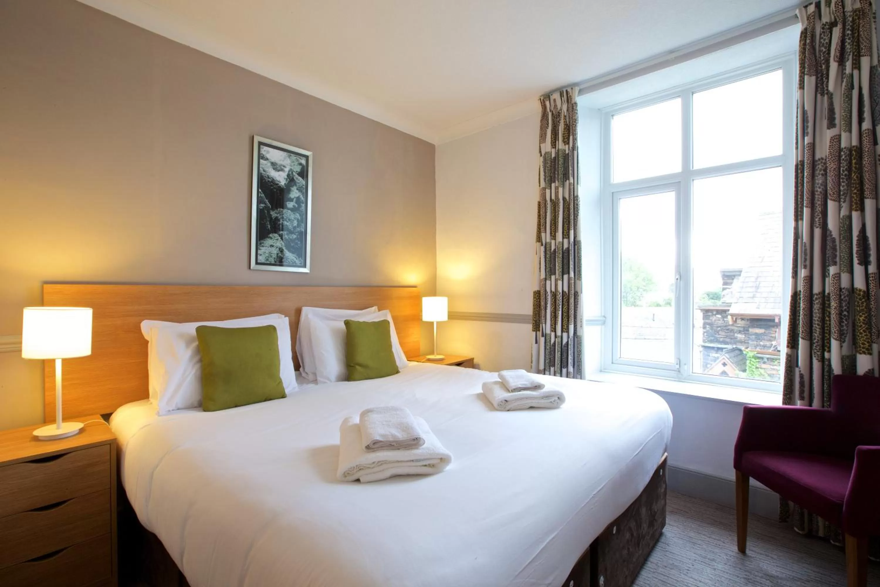 Bedroom, Bed in The Derwentwater Hotel