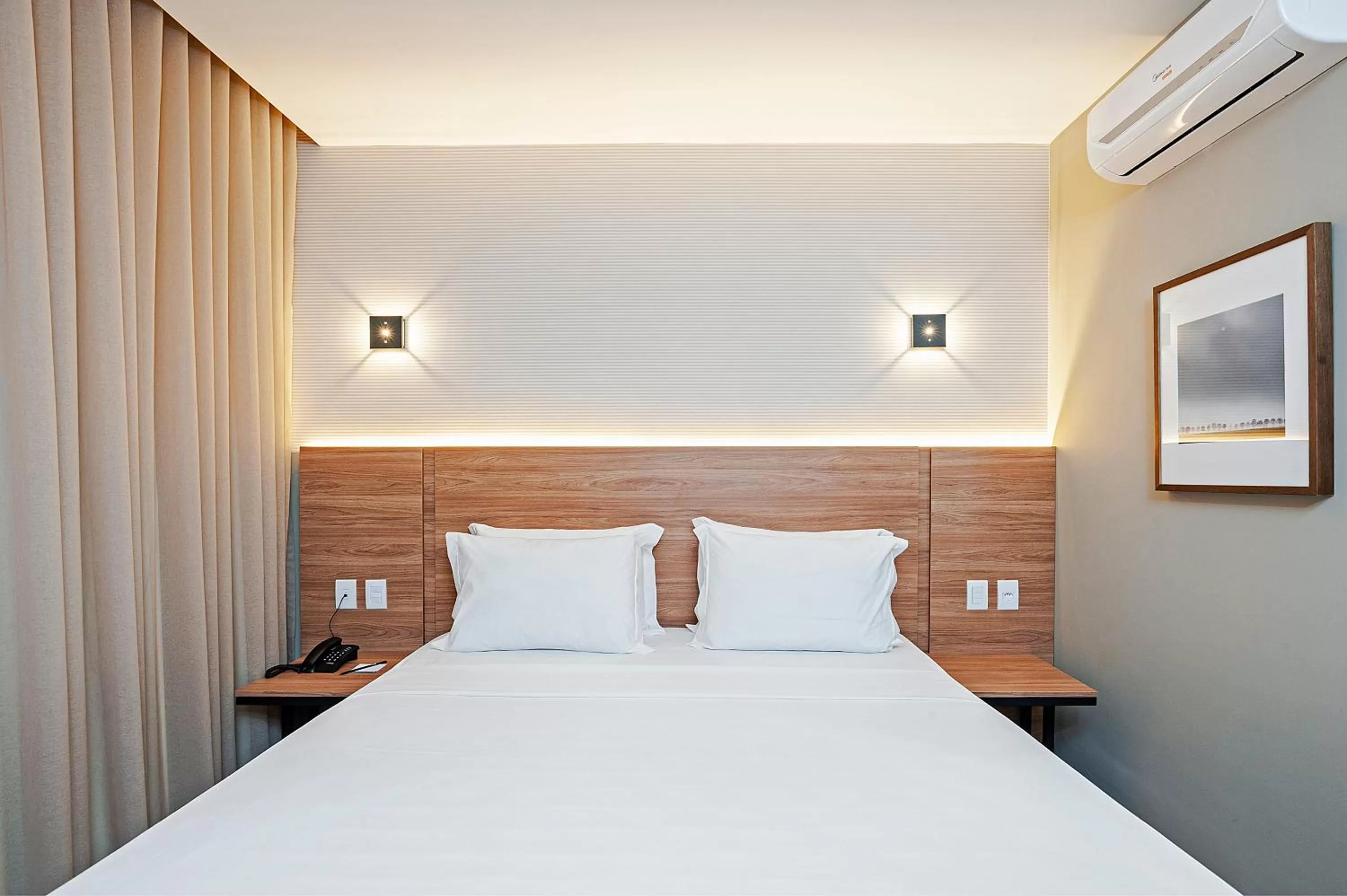 Bed in Slaviero Curitiba Aeroporto