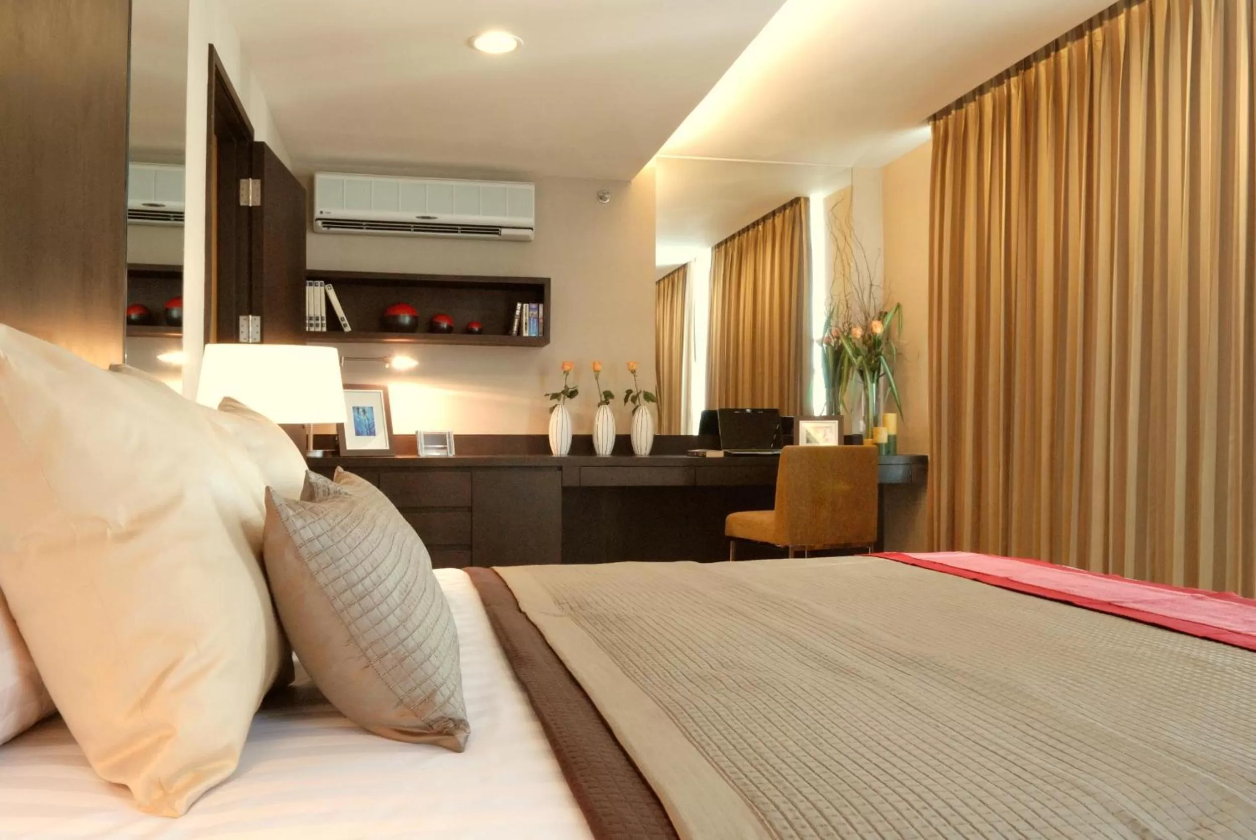 Bedroom, Bed in The Narathiwas Hotel & Residence Sathorn Bangkok