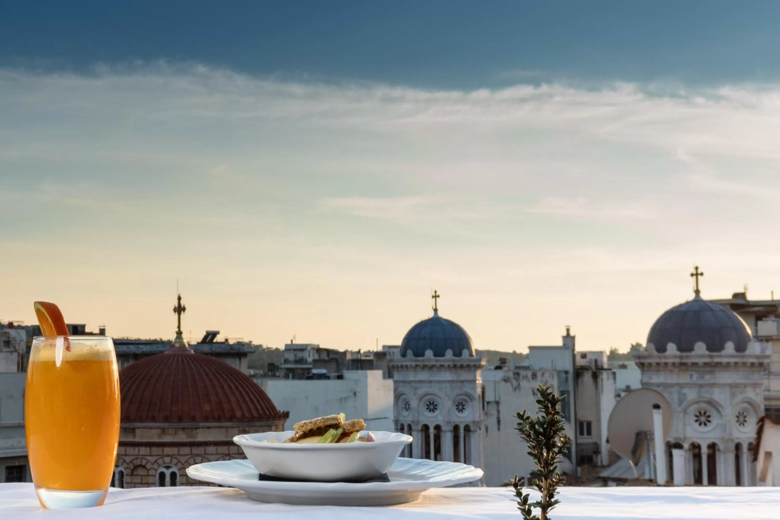 Breakfast in Athens Mansion Luxury Suites