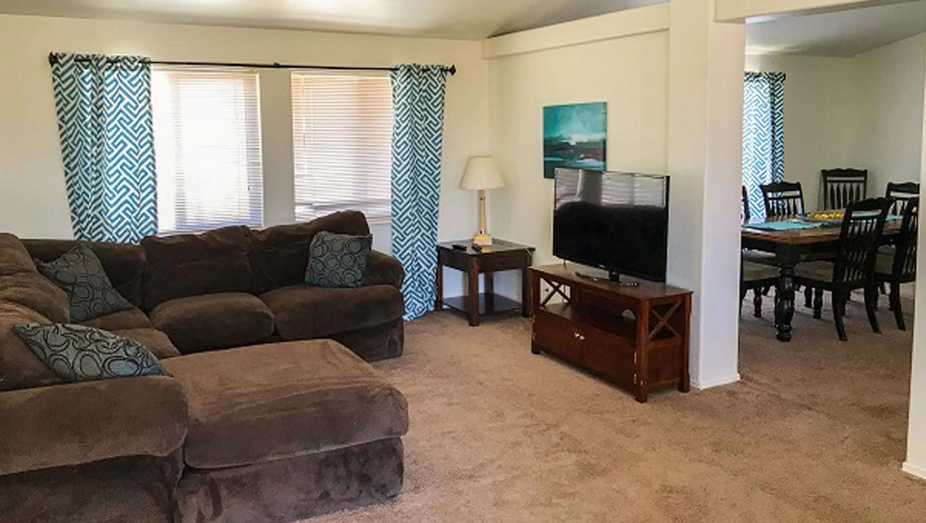 Living room in Ticaboo Lodge