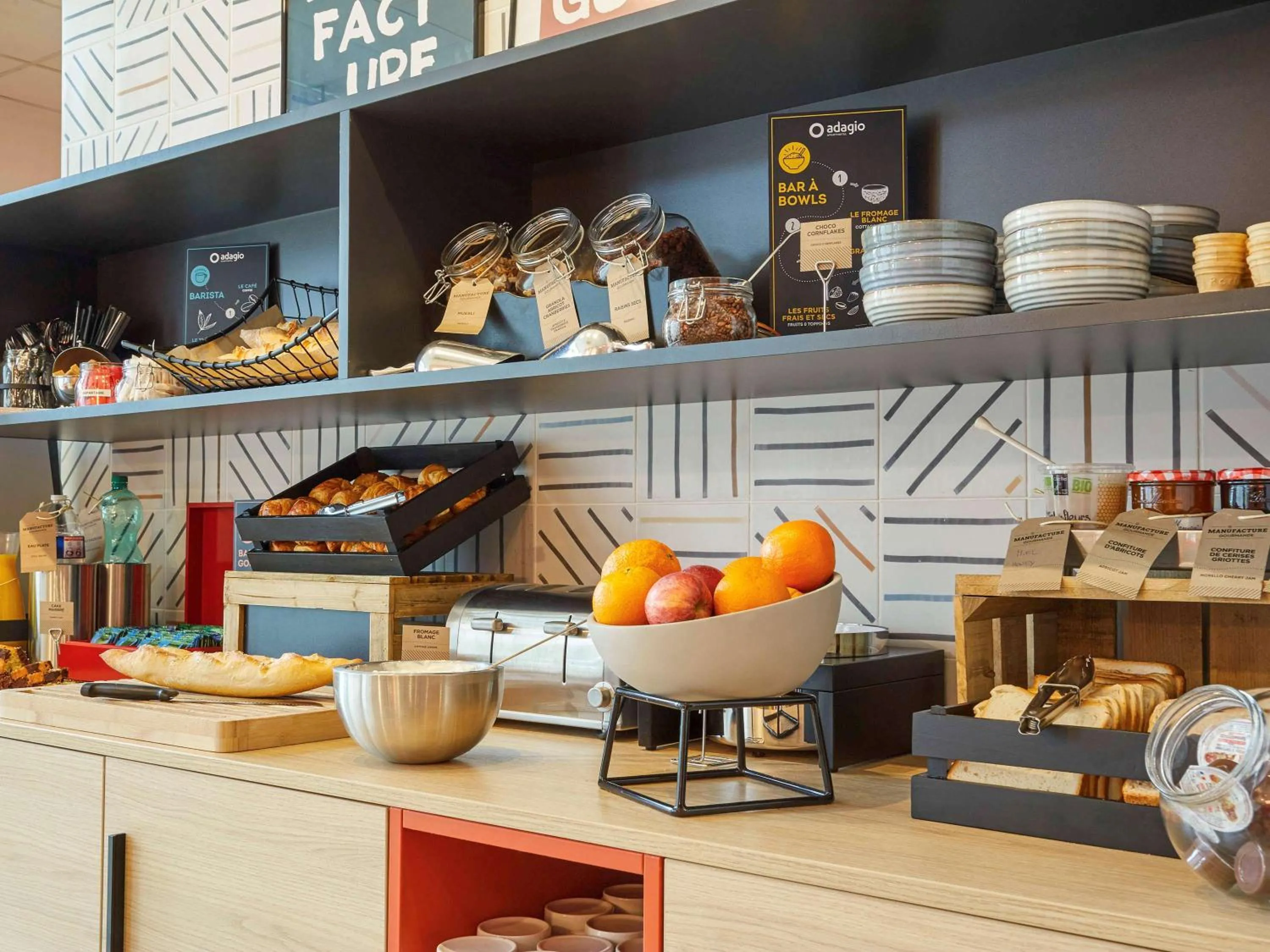 Restaurant/places to eat in Aparthotel Adagio Access Nice Magnan