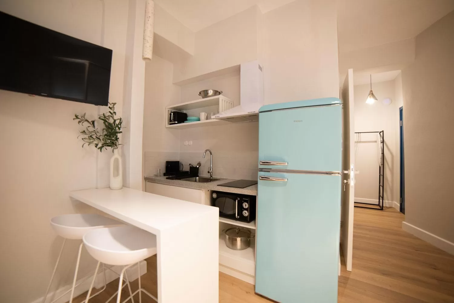 Dining area in MeYia studios