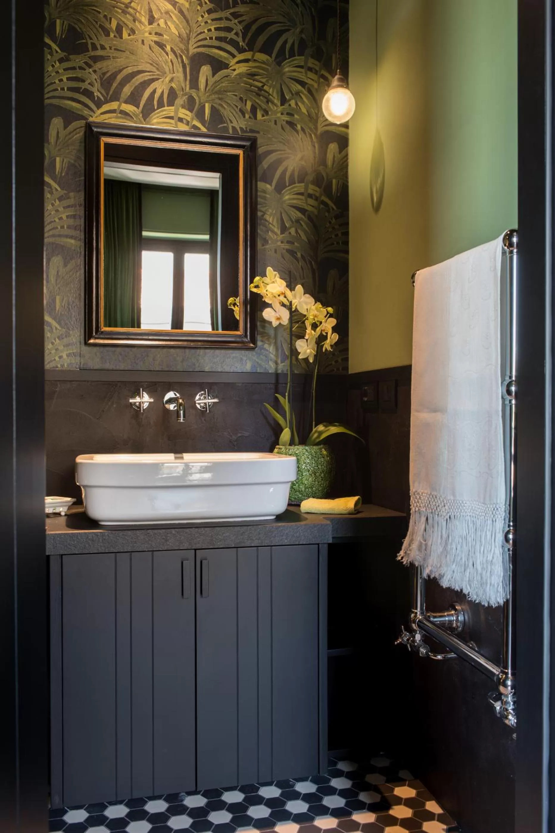 Bathroom in Velona's Jungle Luxury Suites