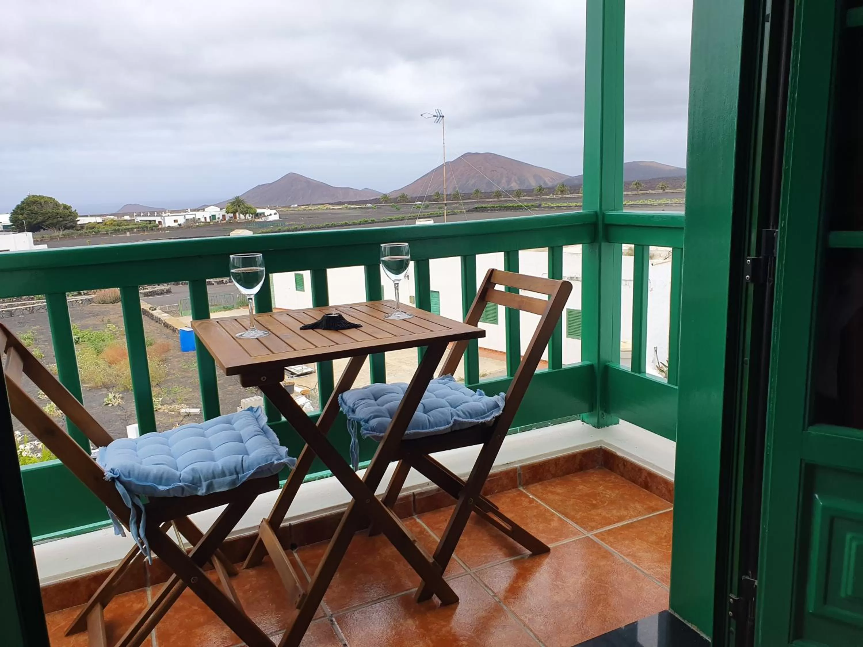 Balcony/Terrace in B&B Hotelito el Campo