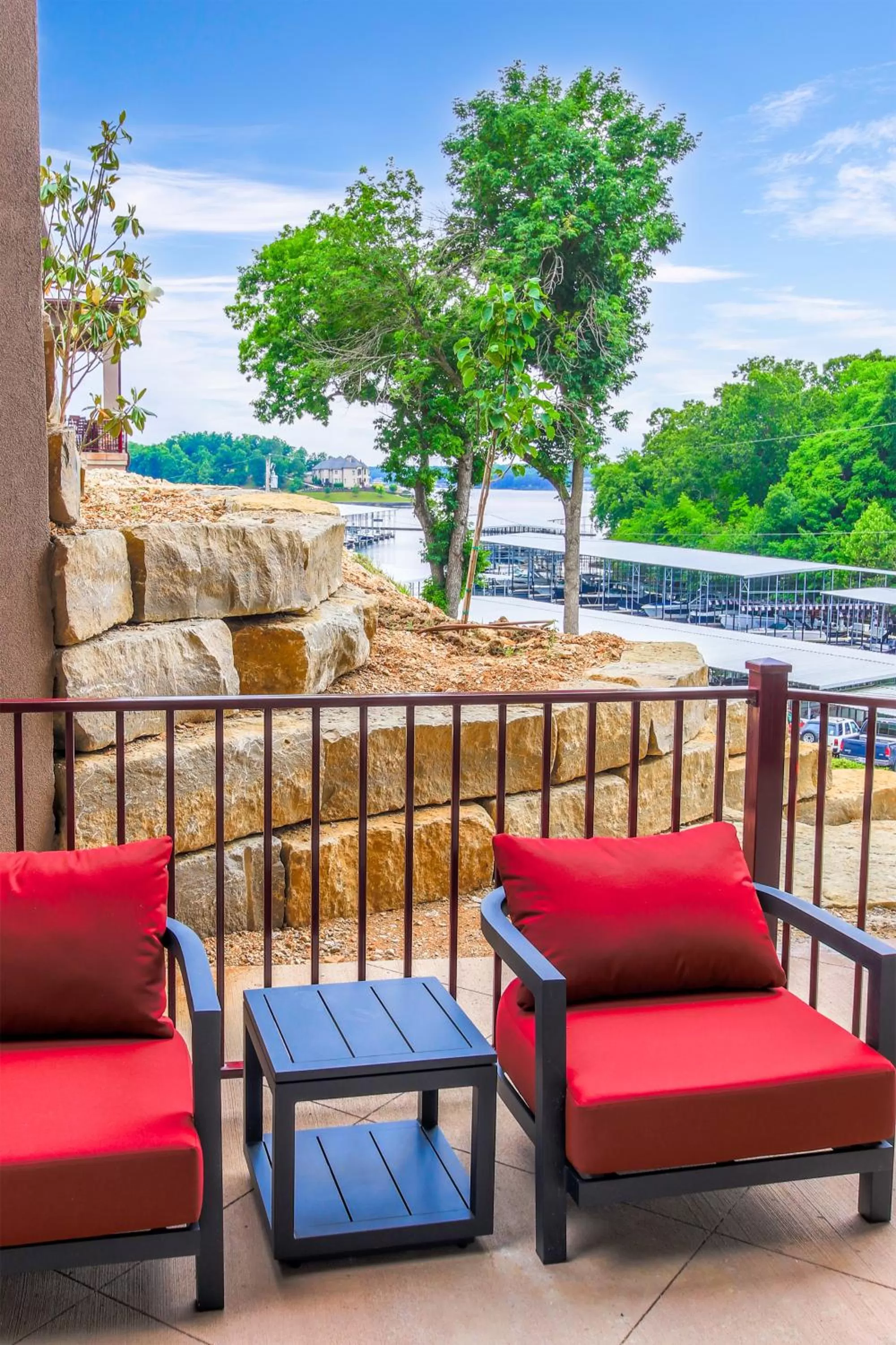 Patio in The Resort at Lake of the Ozarks