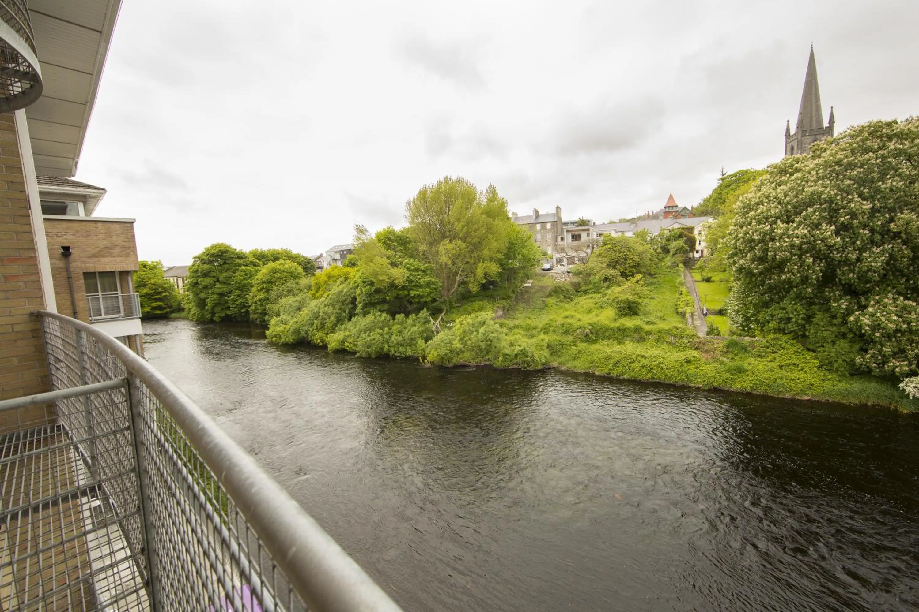 Property building in Riverside Hotel